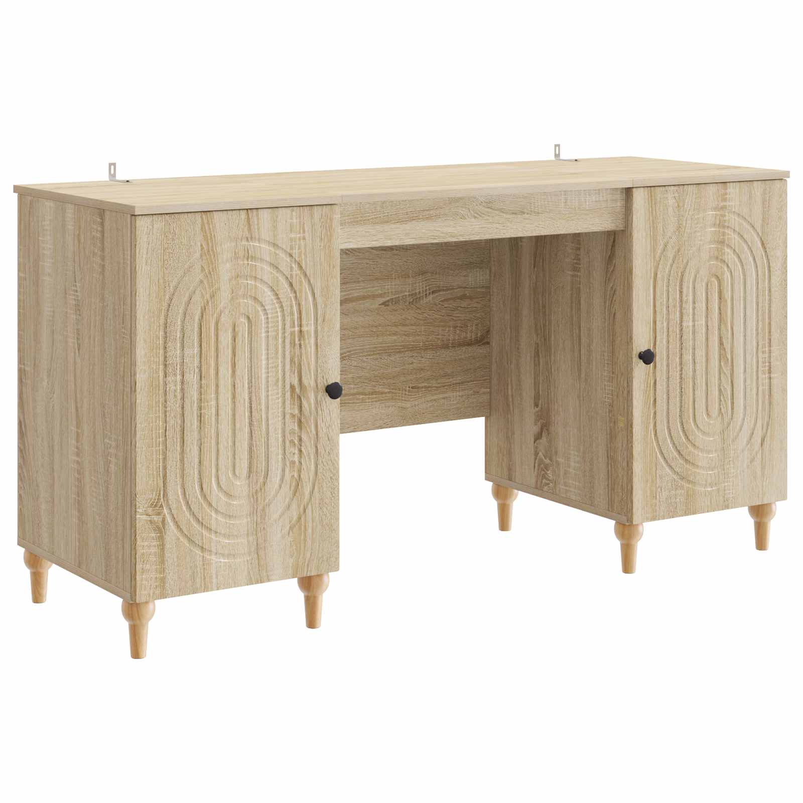 Stol s policom Sonoma 142,5 x 50 x 75 cm Konstruirano drvo