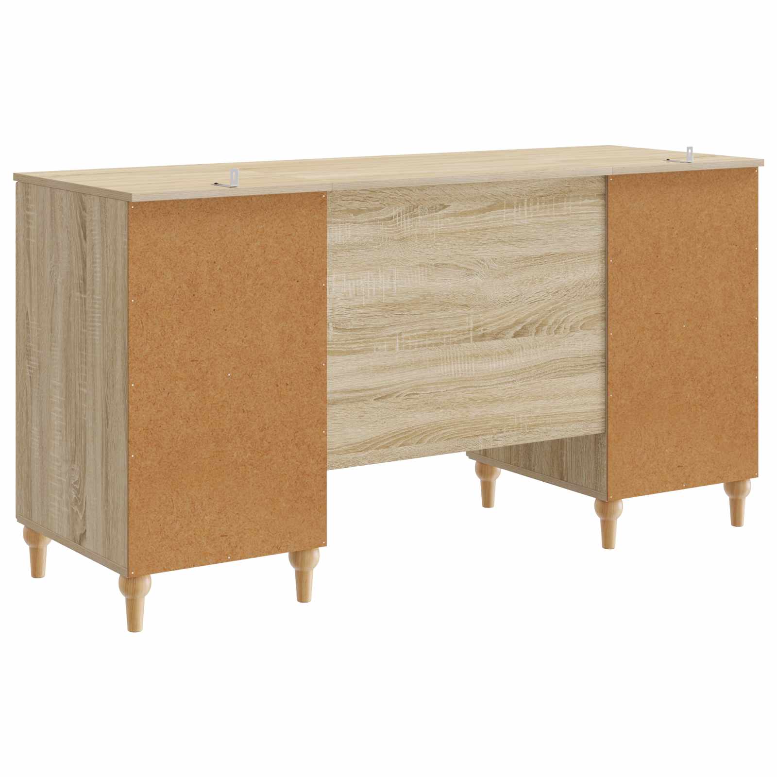 Stol s policom Sonoma 142,5 x 50 x 75 cm Konstruirano drvo
