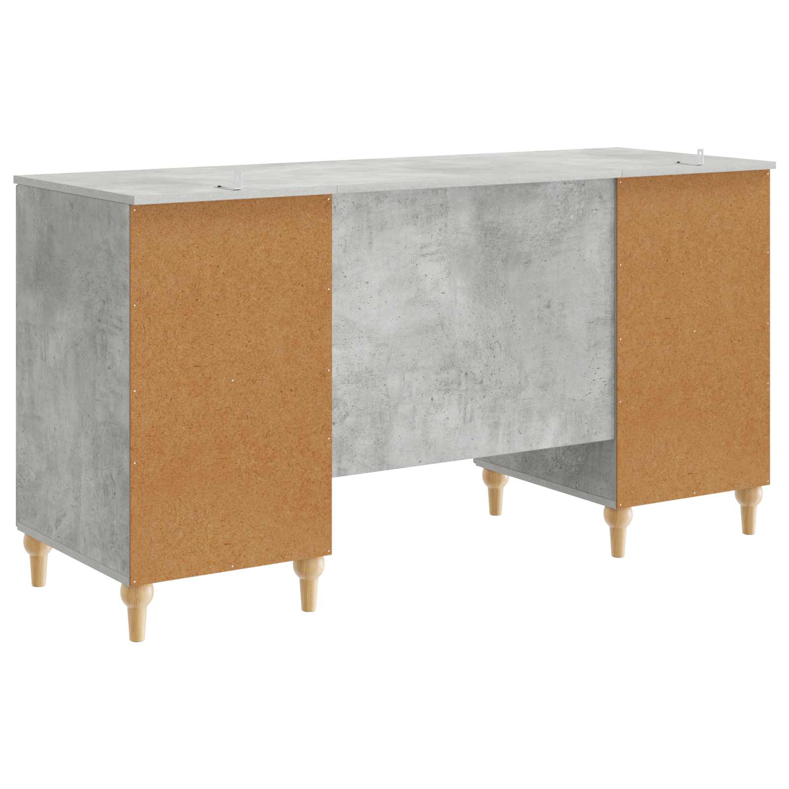 Stol Betonska siva 142,5 x 50 x 75 cm Konstruirano drvo