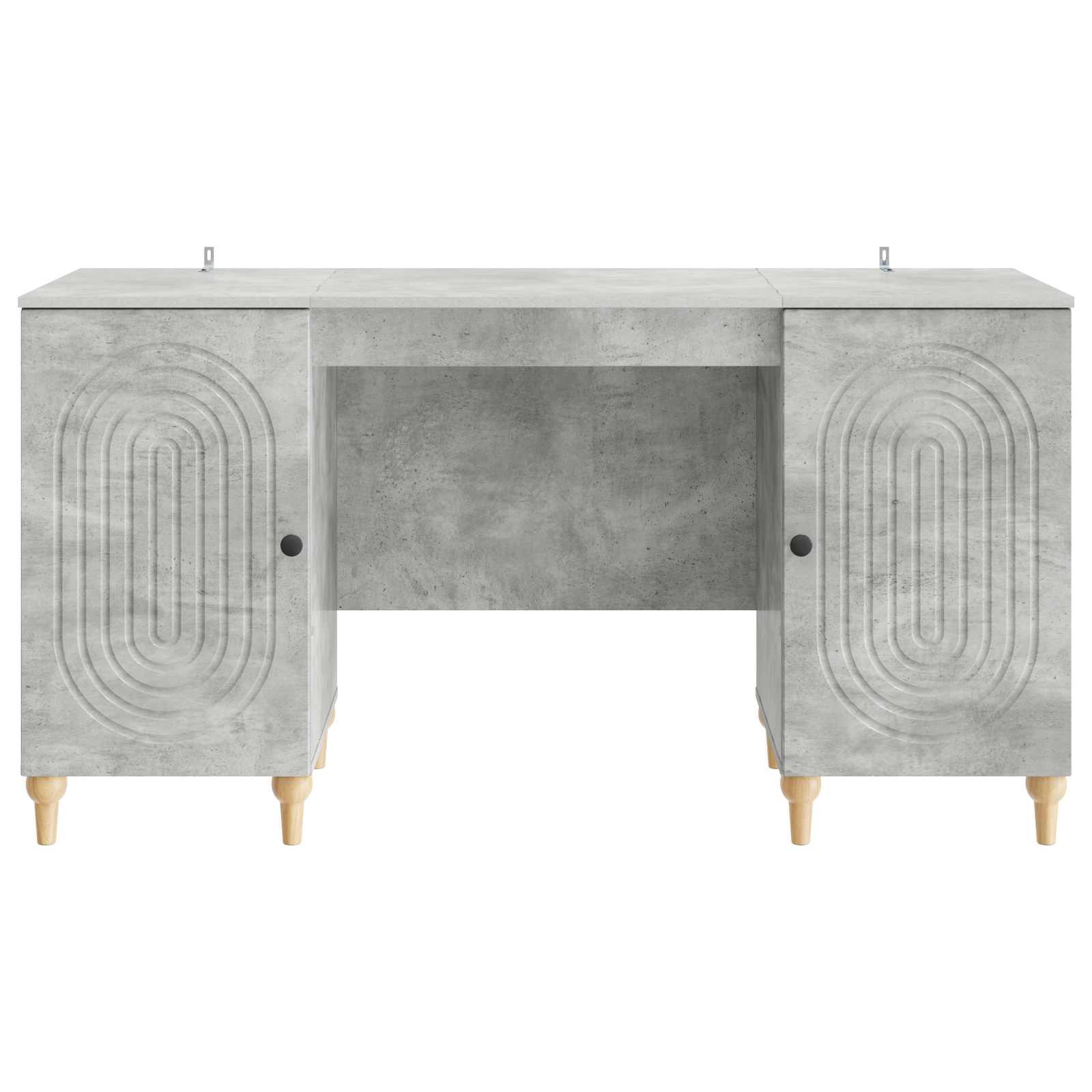Stol Betonska siva 142,5 x 50 x 75 cm Konstruirano drvo