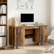 Stol s policom Staro drvo 142,5 x 50 x 75 cm Konstruirano drvo