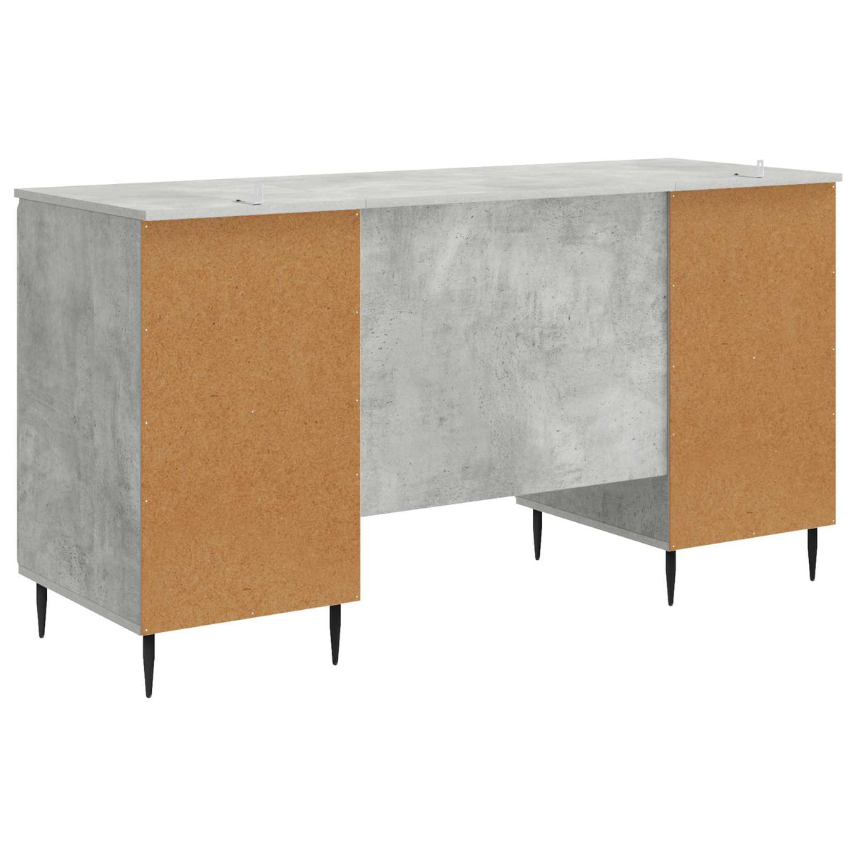 Stol Betonska siva 142,5 x 50 x 75 cm Konstruirano drvo
