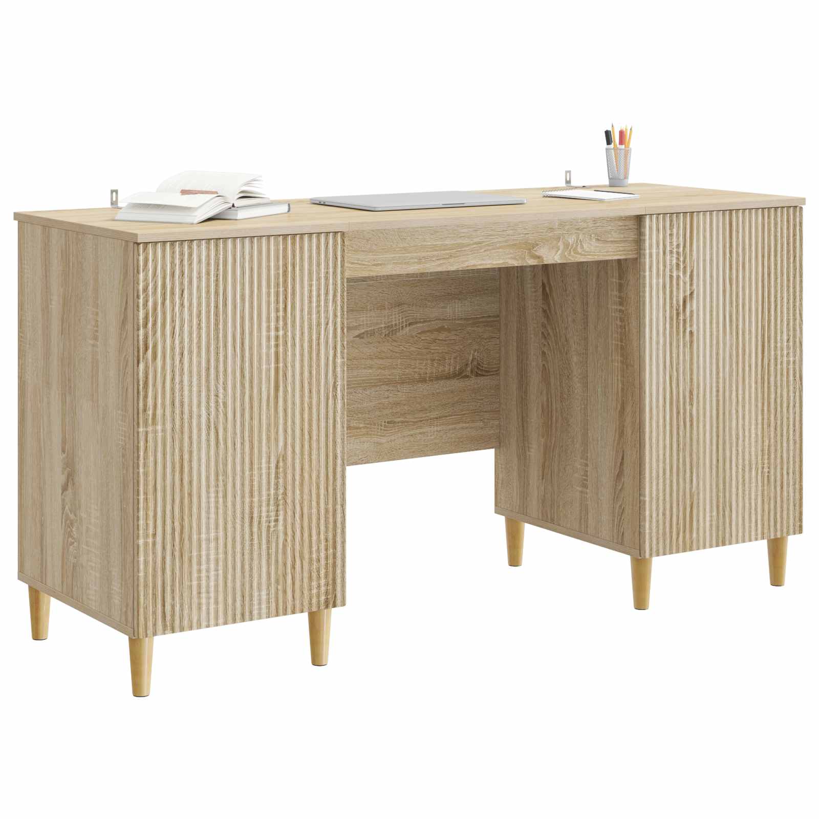 Stol Hrast sonoma 142,5 x 50 x 75 cm Konstruirano drvo