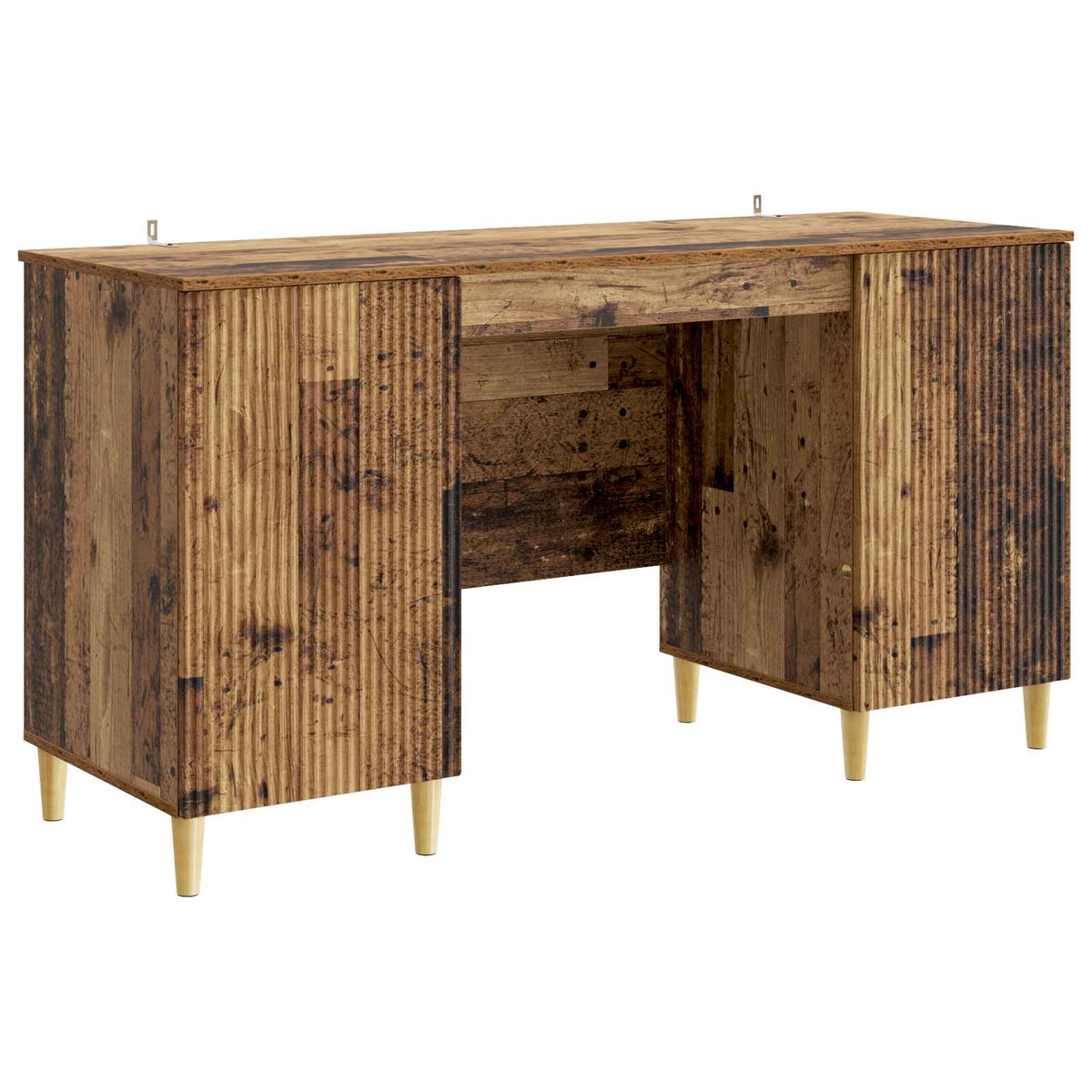 Stol s policom Staro drvo 142,5 x 50 x 75 cm Konstruirano drvo