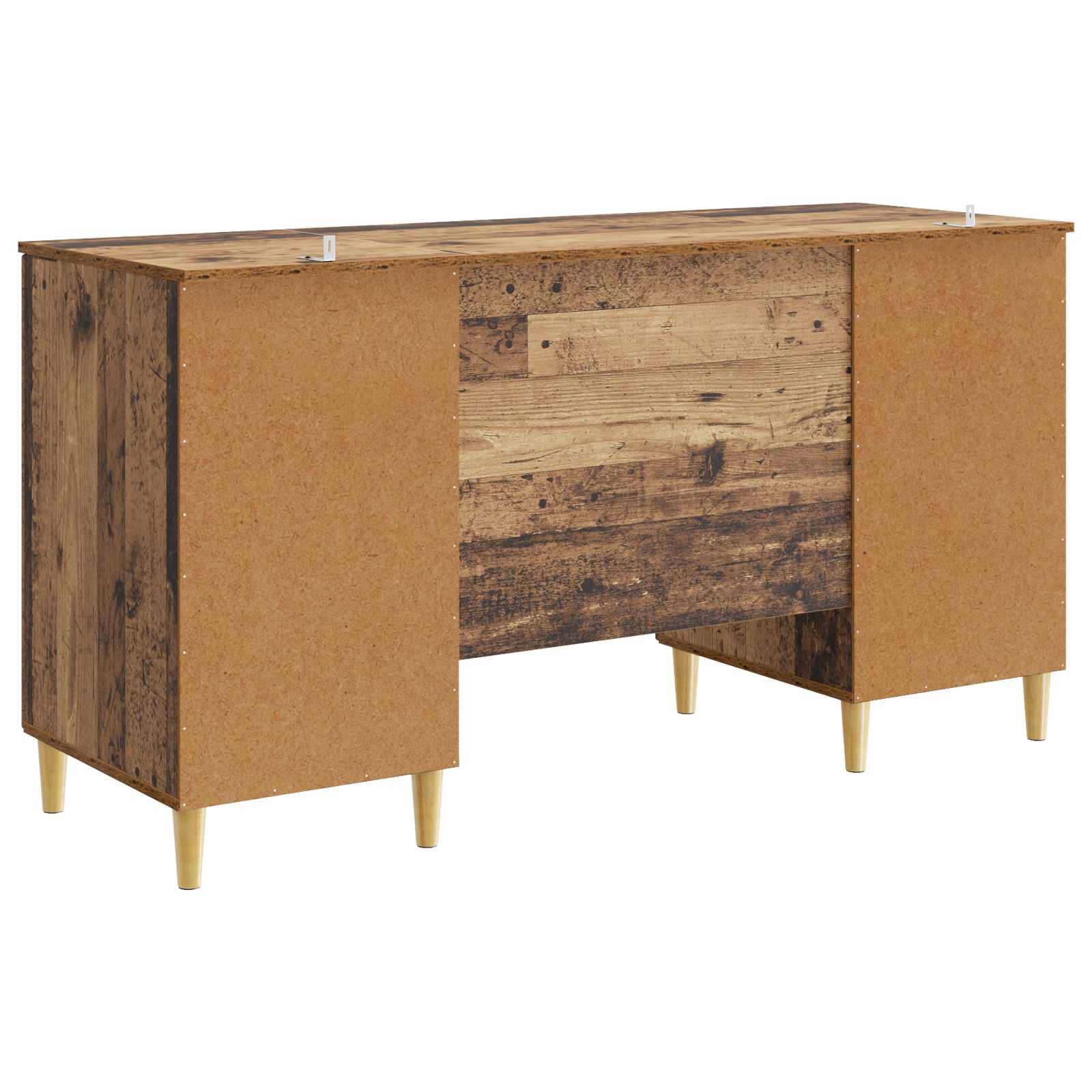 Stol s policom Staro drvo 142,5 x 50 x 75 cm Konstruirano drvo