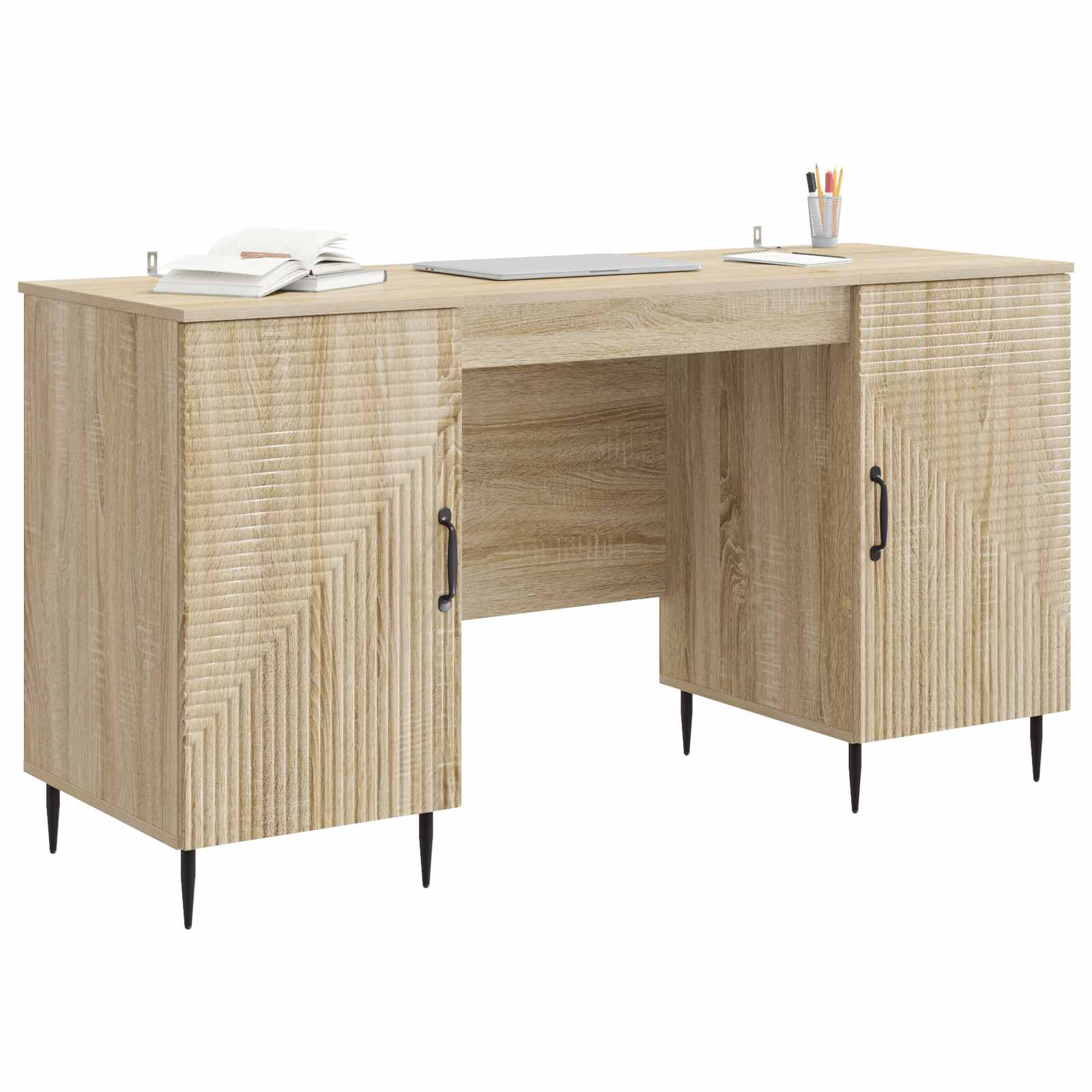 Stol Hrast sonoma 142,5 x 50 x 75 cm Konstruirano drvo