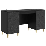 Stol Crna Konstruirano drvo 142,5 x 50 x 75 cm
