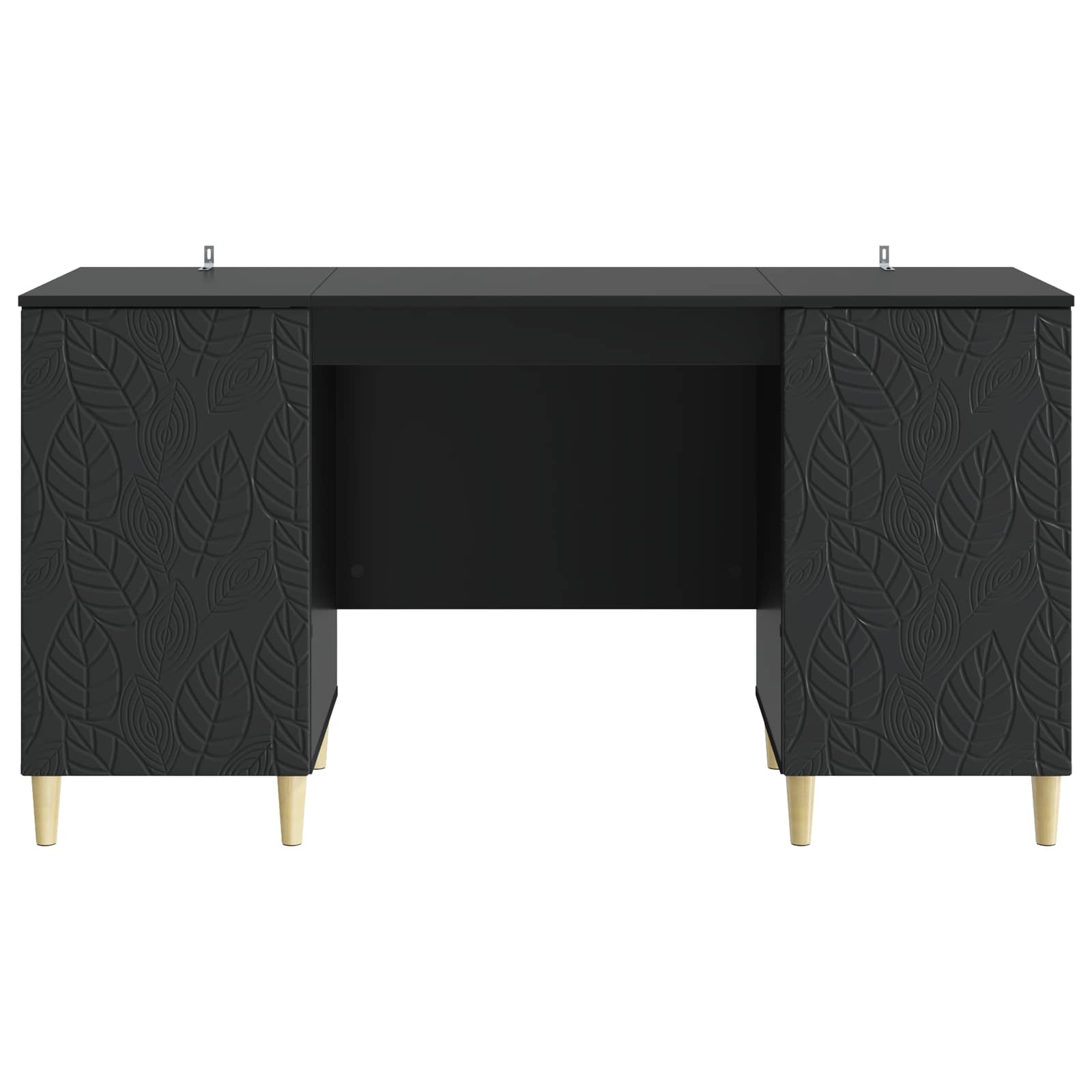 Stol Crna Konstruirano drvo 142,5 x 50 x 75 cm