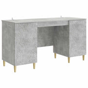 Stol Betonska siva Konstruirano drvo 142,5 x 50 x 75 cm