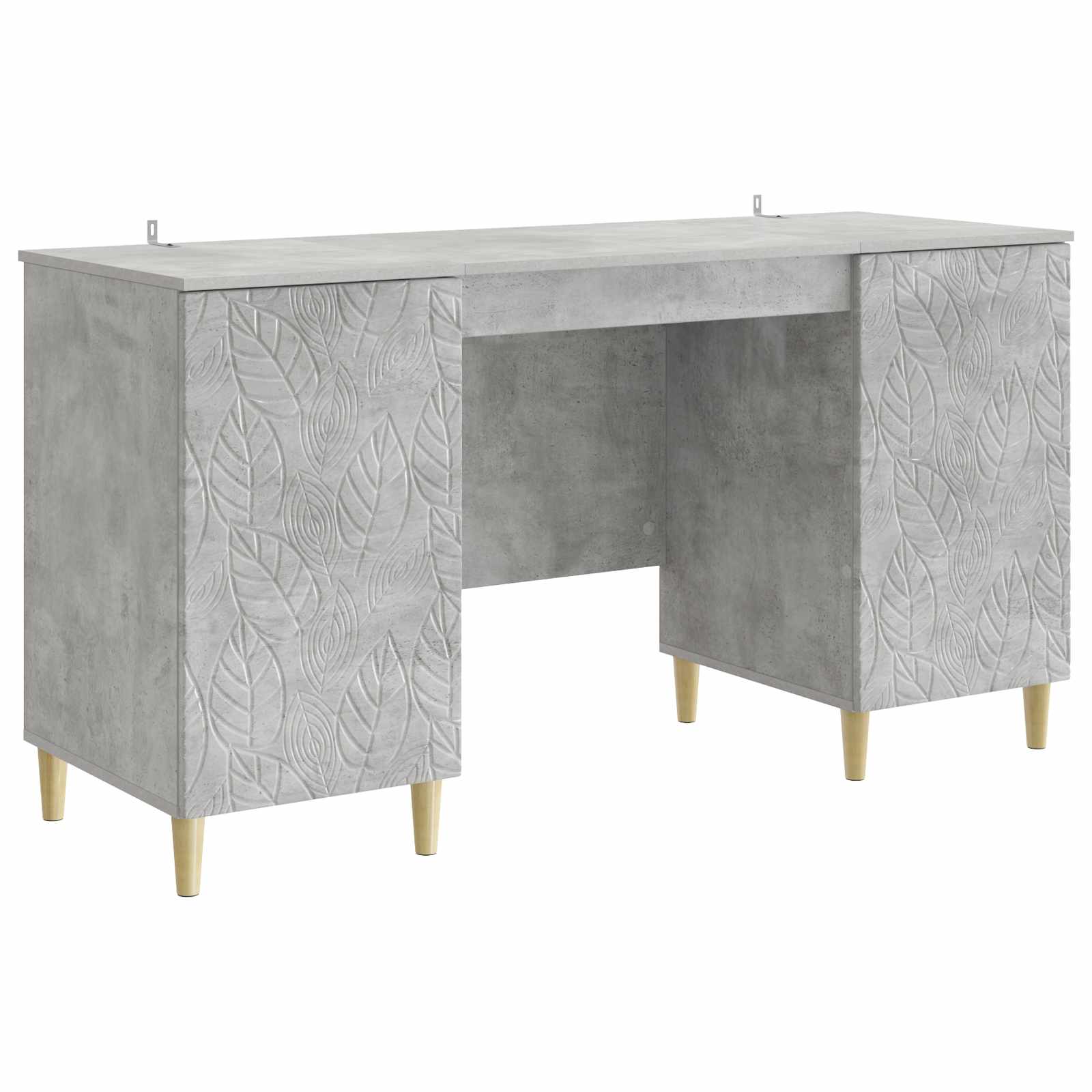 Stol Betonska siva Konstruirano drvo 142,5 x 50 x 75 cm