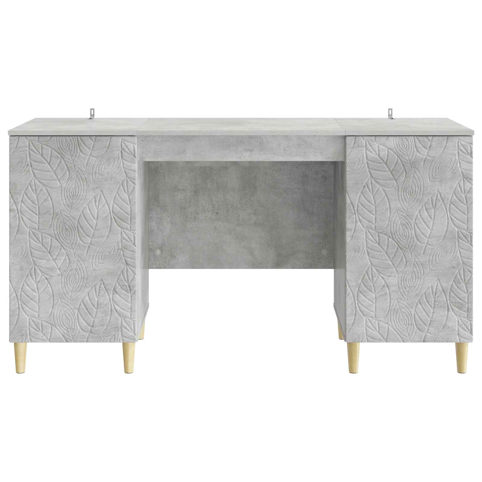 Stol Betonska siva Konstruirano drvo 142,5 x 50 x 75 cm