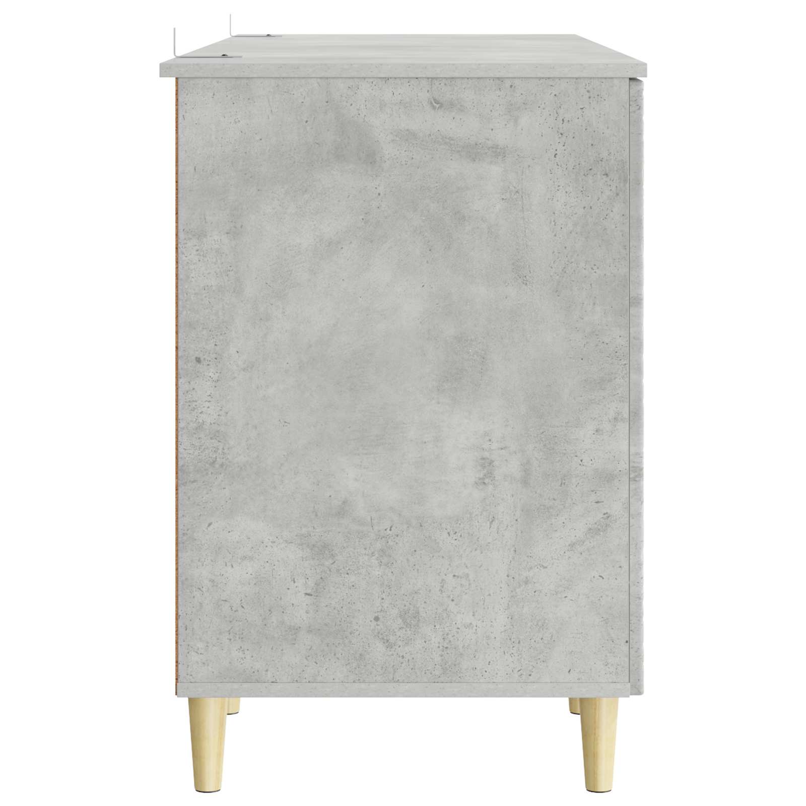 Stol Betonska siva Konstruirano drvo 142,5 x 50 x 75 cm