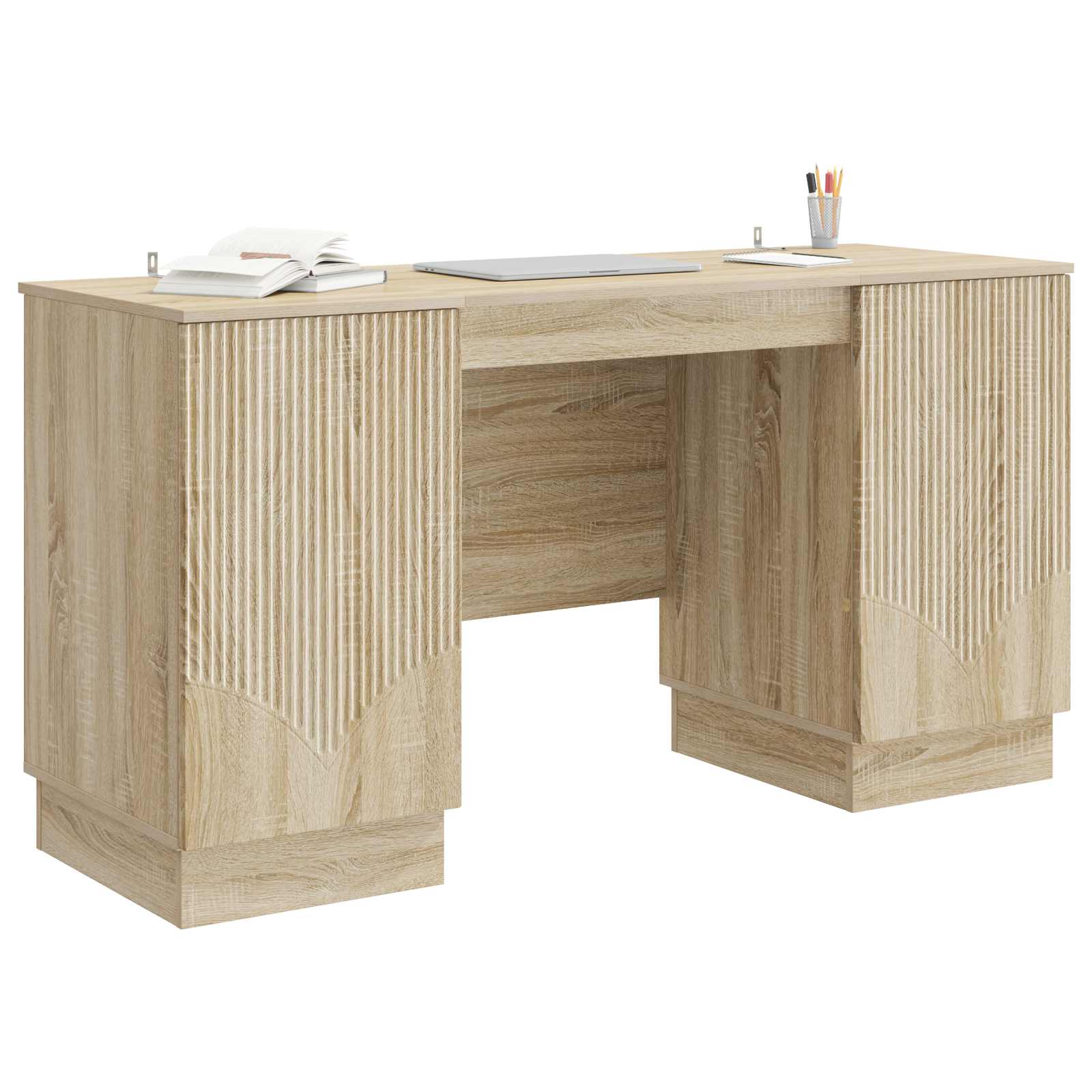 Stol Hrast sonoma 142,5 x 50 x 75 cm Konstruirano drvo
