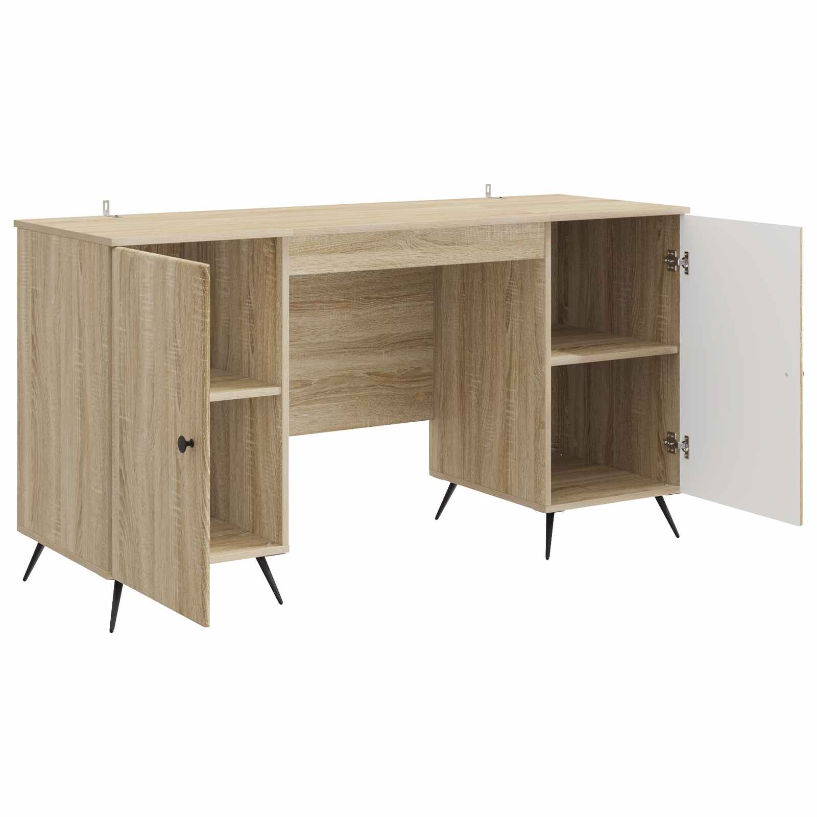 Stol Hrast sonoma 142,5 x 50 x 75 cm Konstruirano drvo