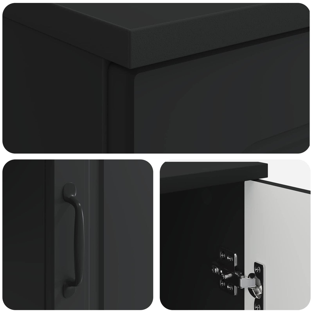 Stol Crna 142,5 x 50 x 75 cm Konstruirano drvo