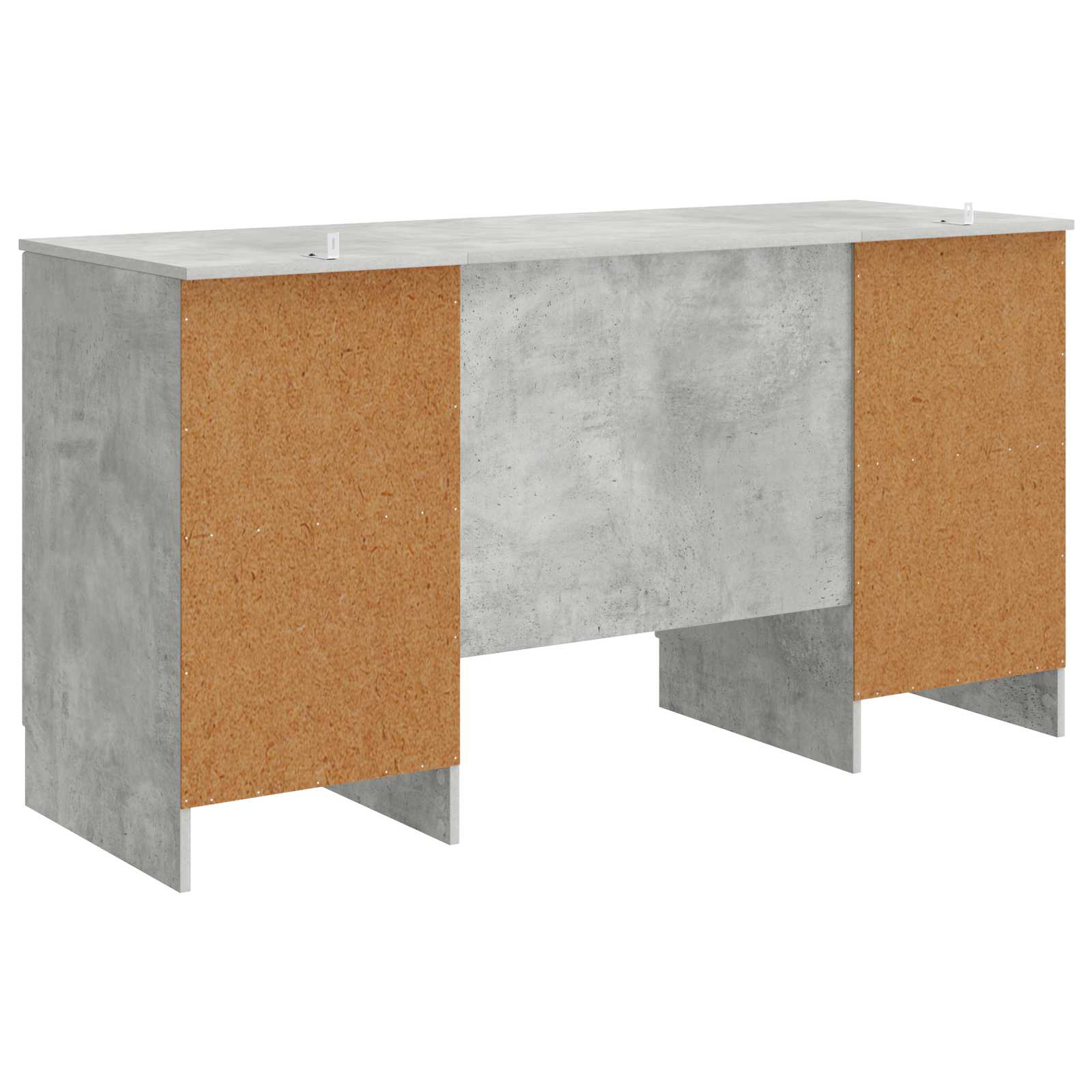 Stol Betonska siva 142,5 x 50 x 75 cm Konstruirano drvo