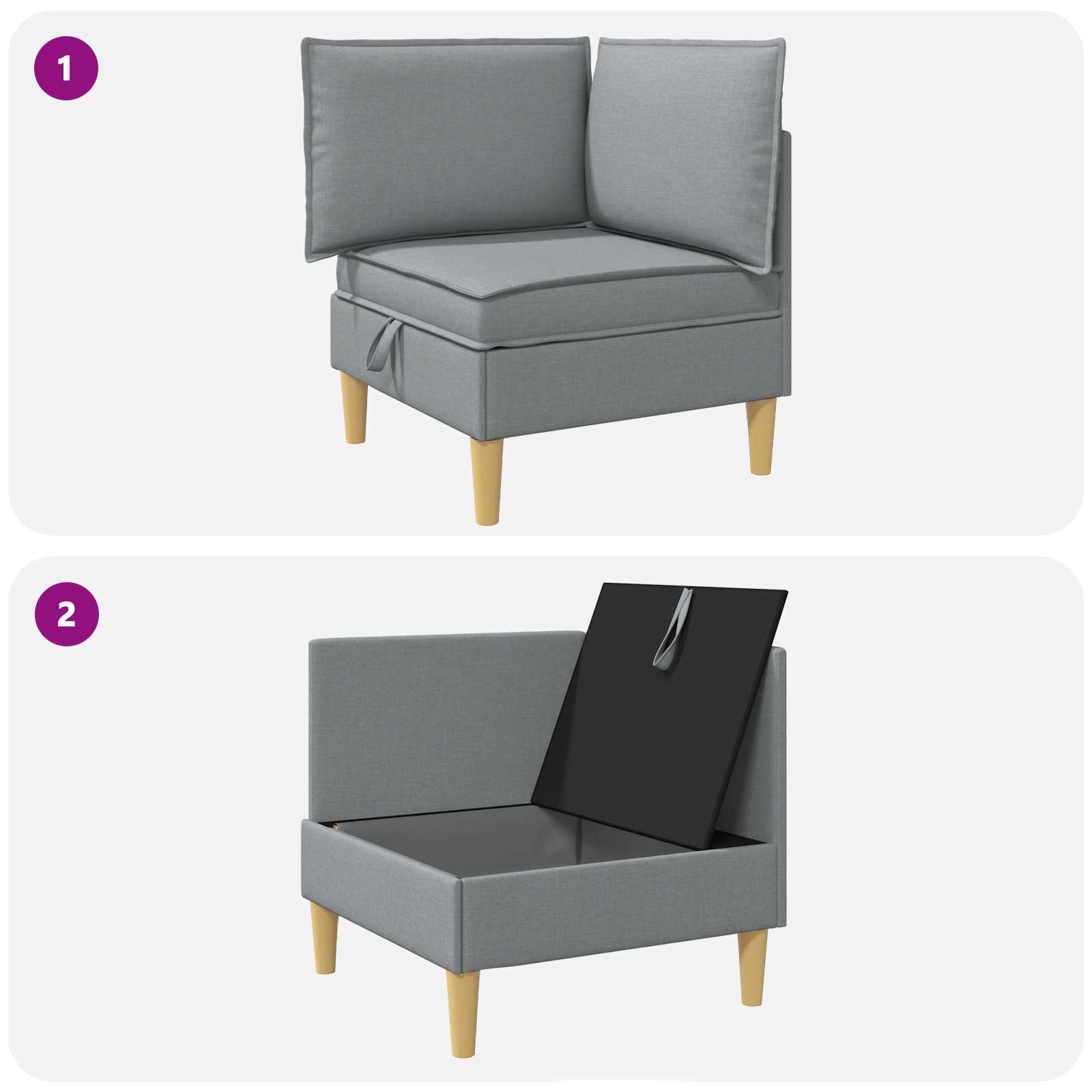 Sofa s pohranom Tkanina