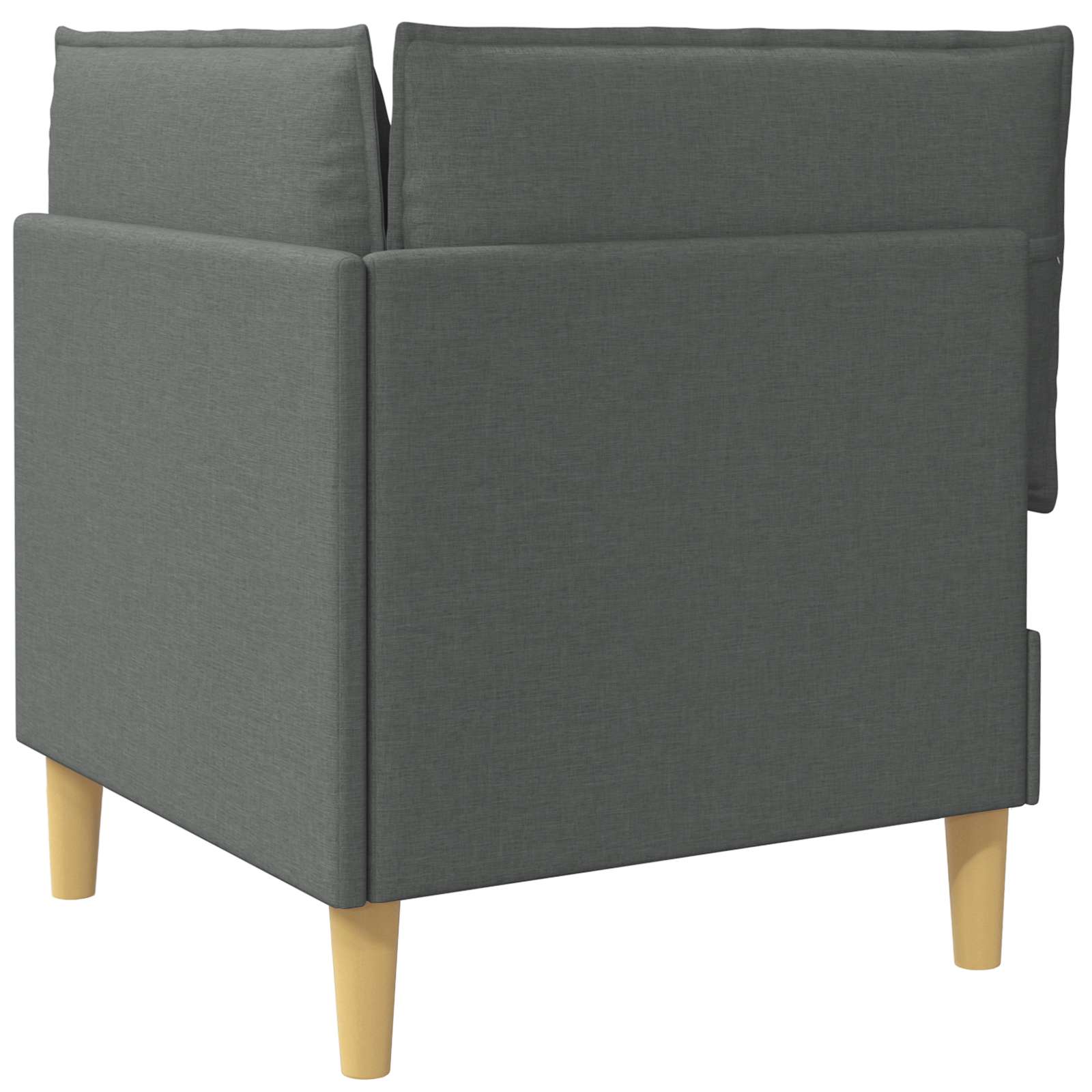 Kutna Sofa s Pohranom Tamnosiva Tkanina