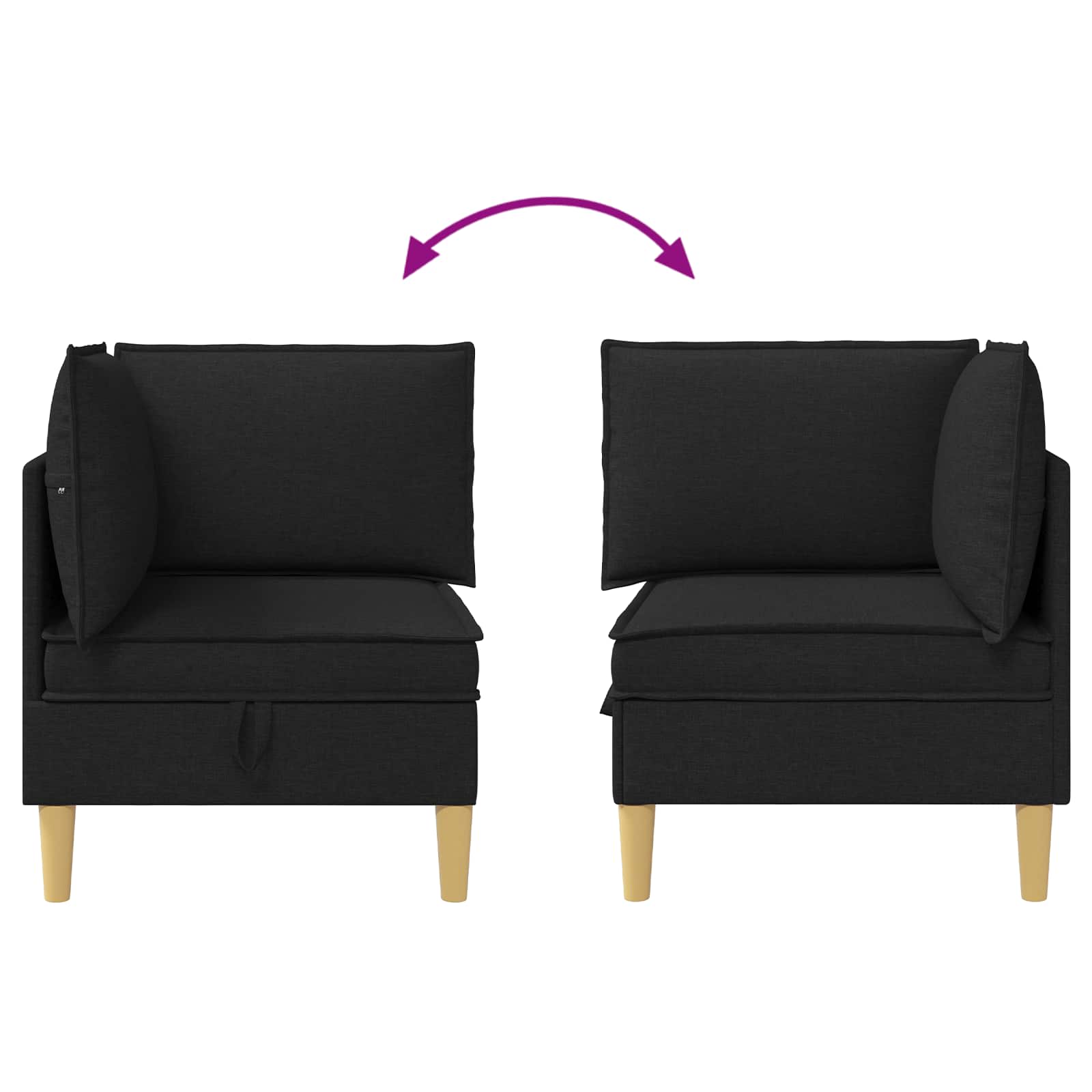 Sofa s pohranom Tkanina