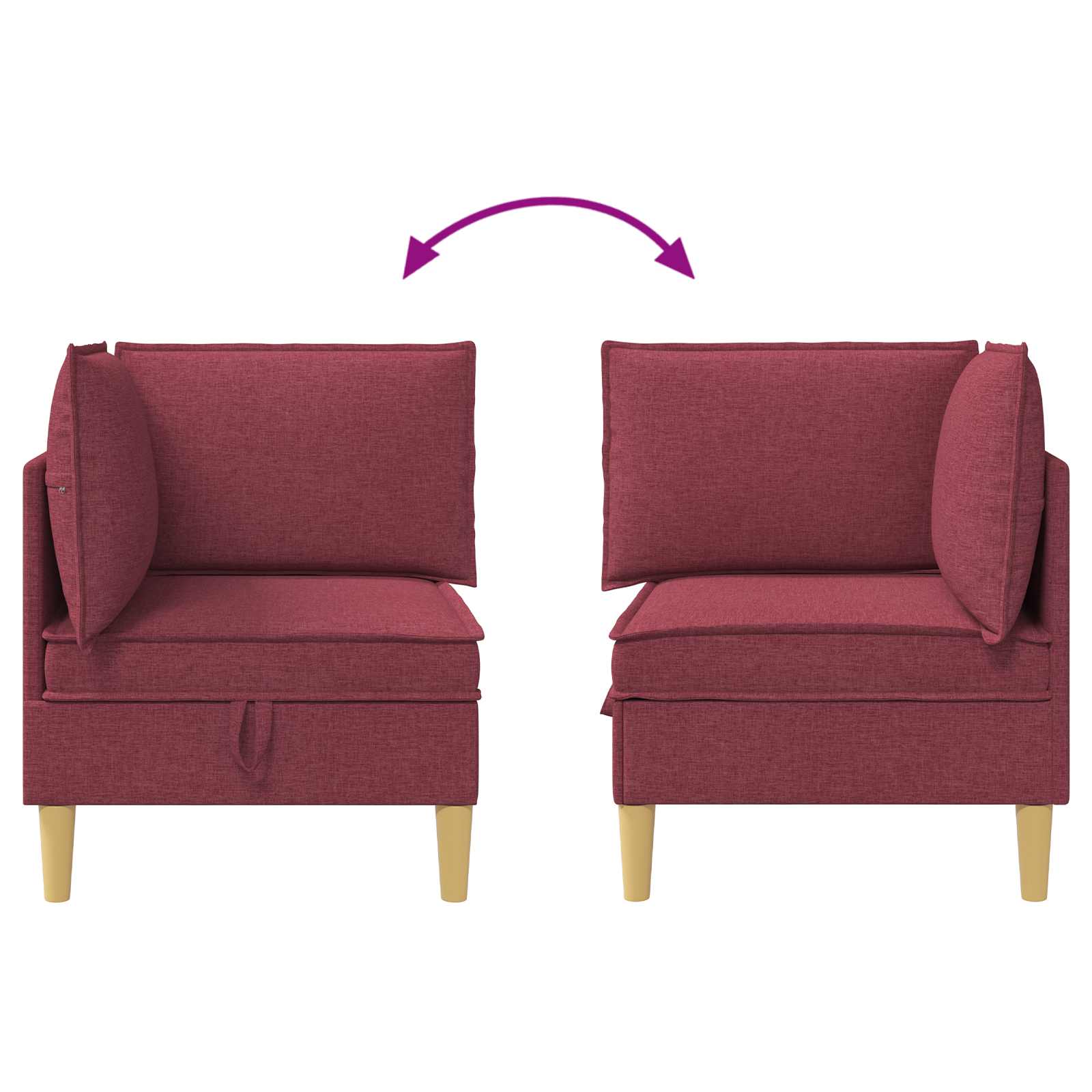 Sofa s pohranom Tkanina