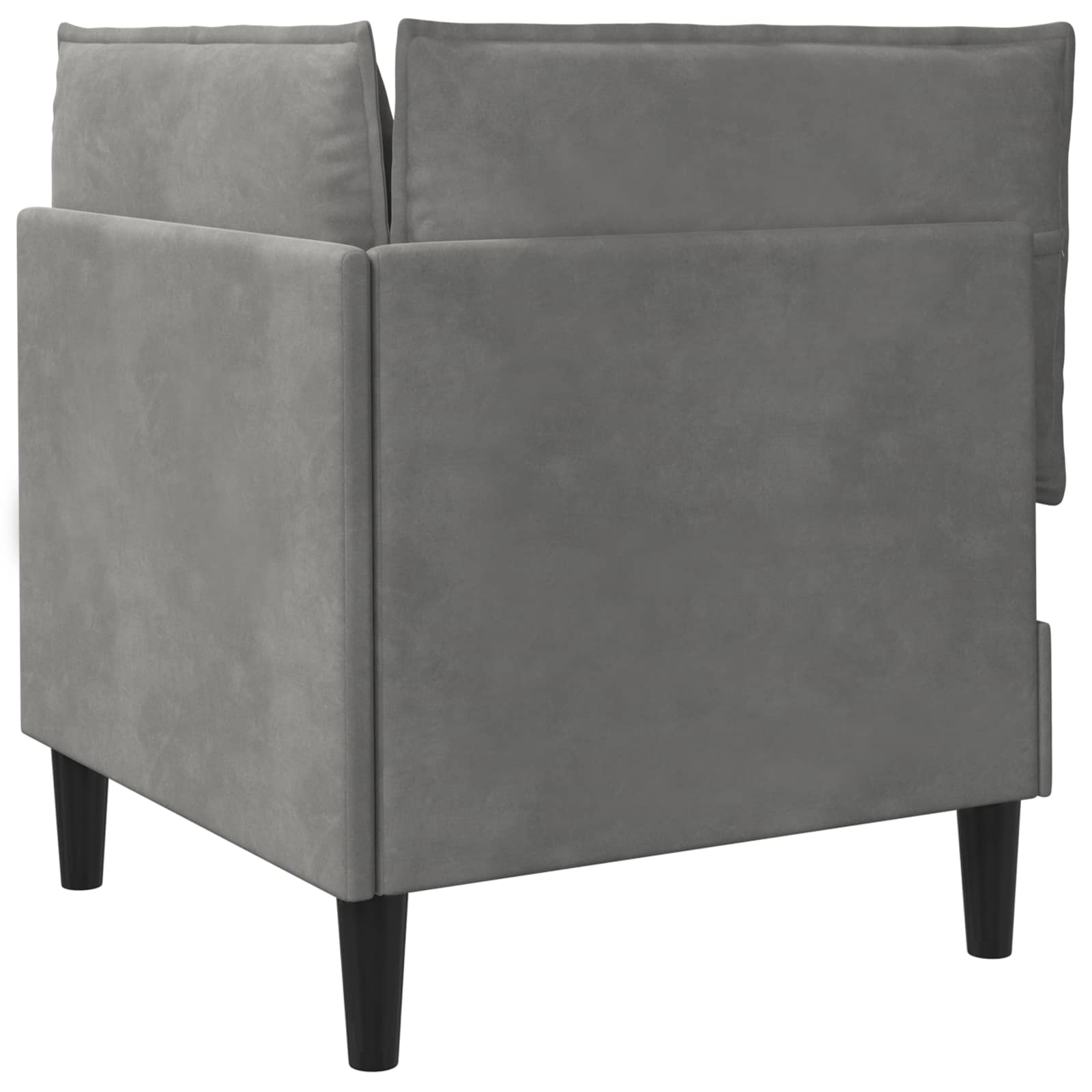 Sofa s pohranom Svjetlosiva Baršun