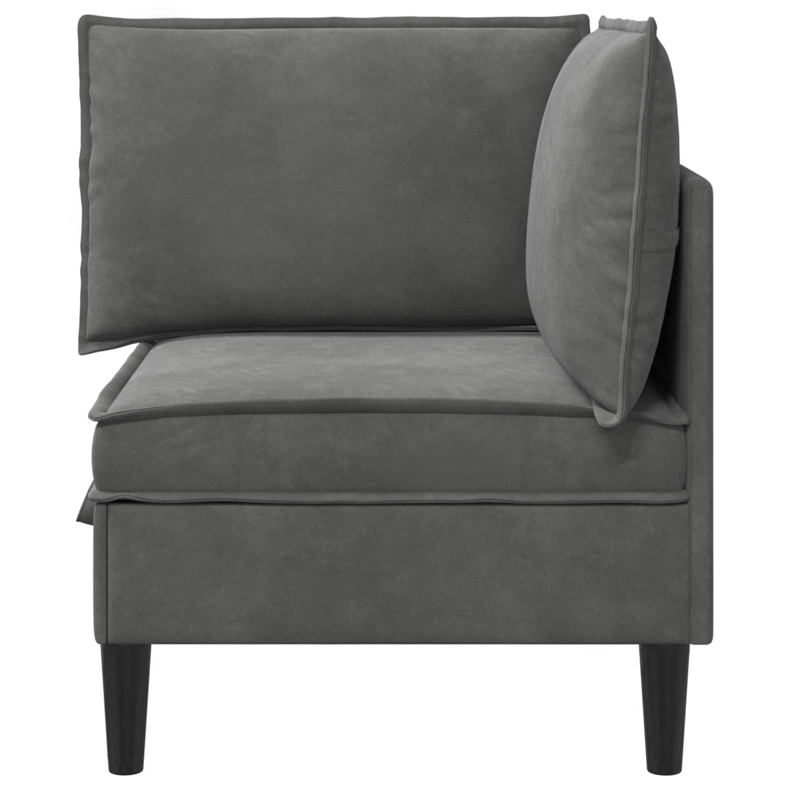 Sofa s pohranom Tamnosiva Baršun