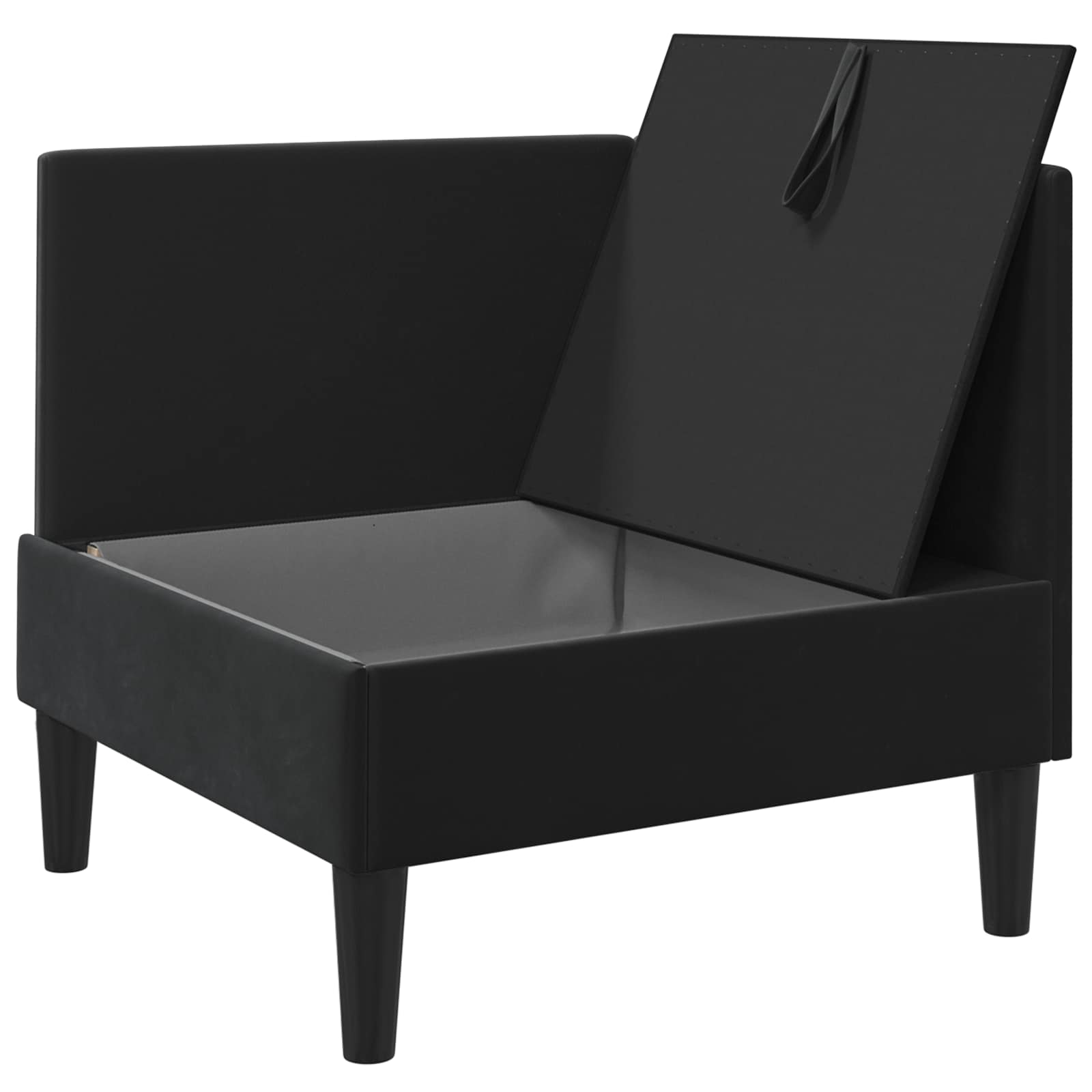 Sofa s pohranom Crna Baršun