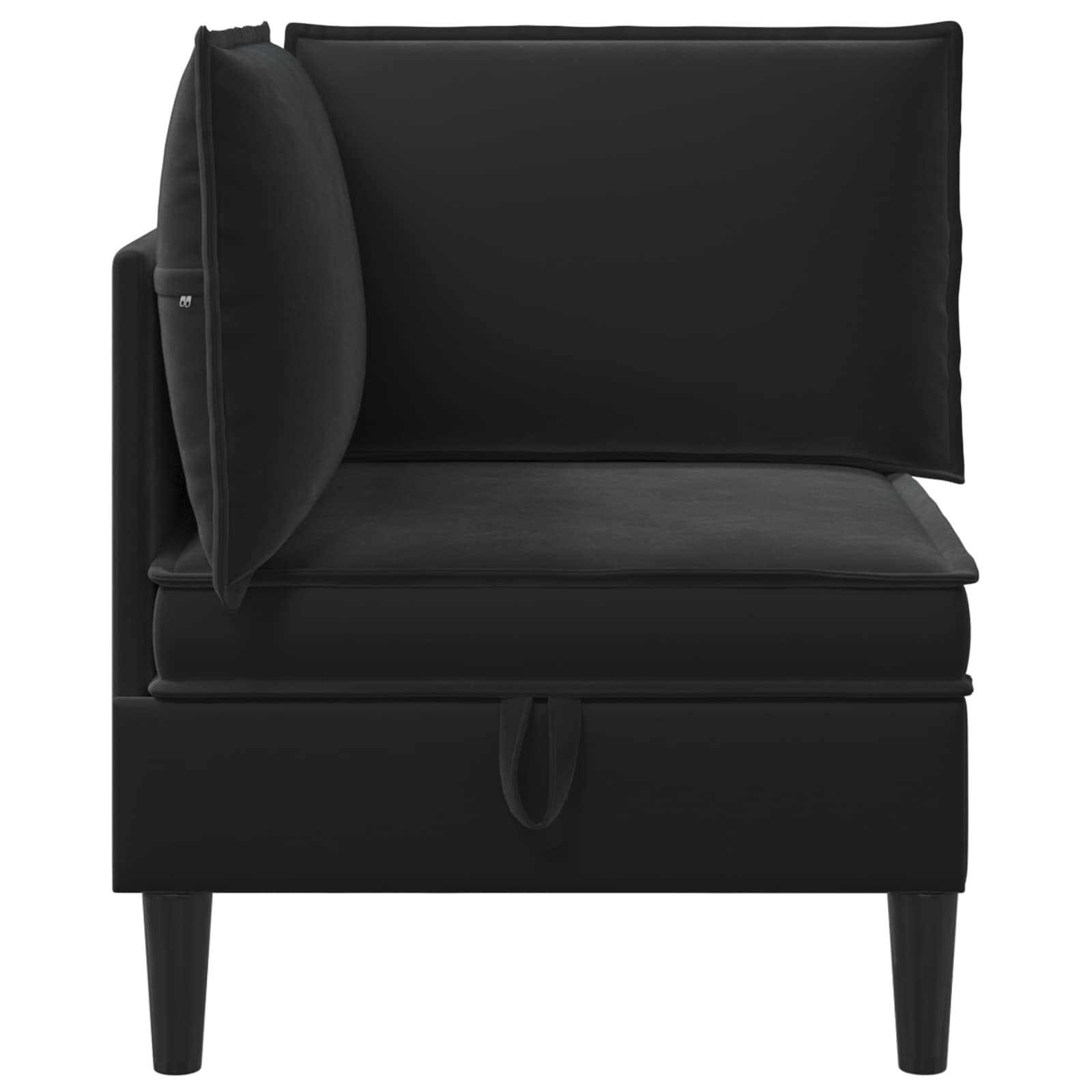 Sofa s pohranom Crna Baršun