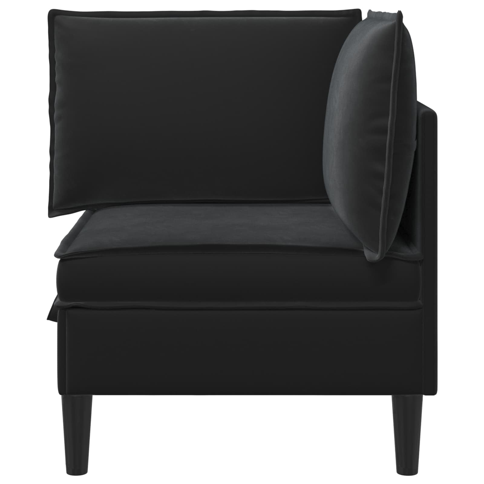 Sofa s pohranom Crna Baršun