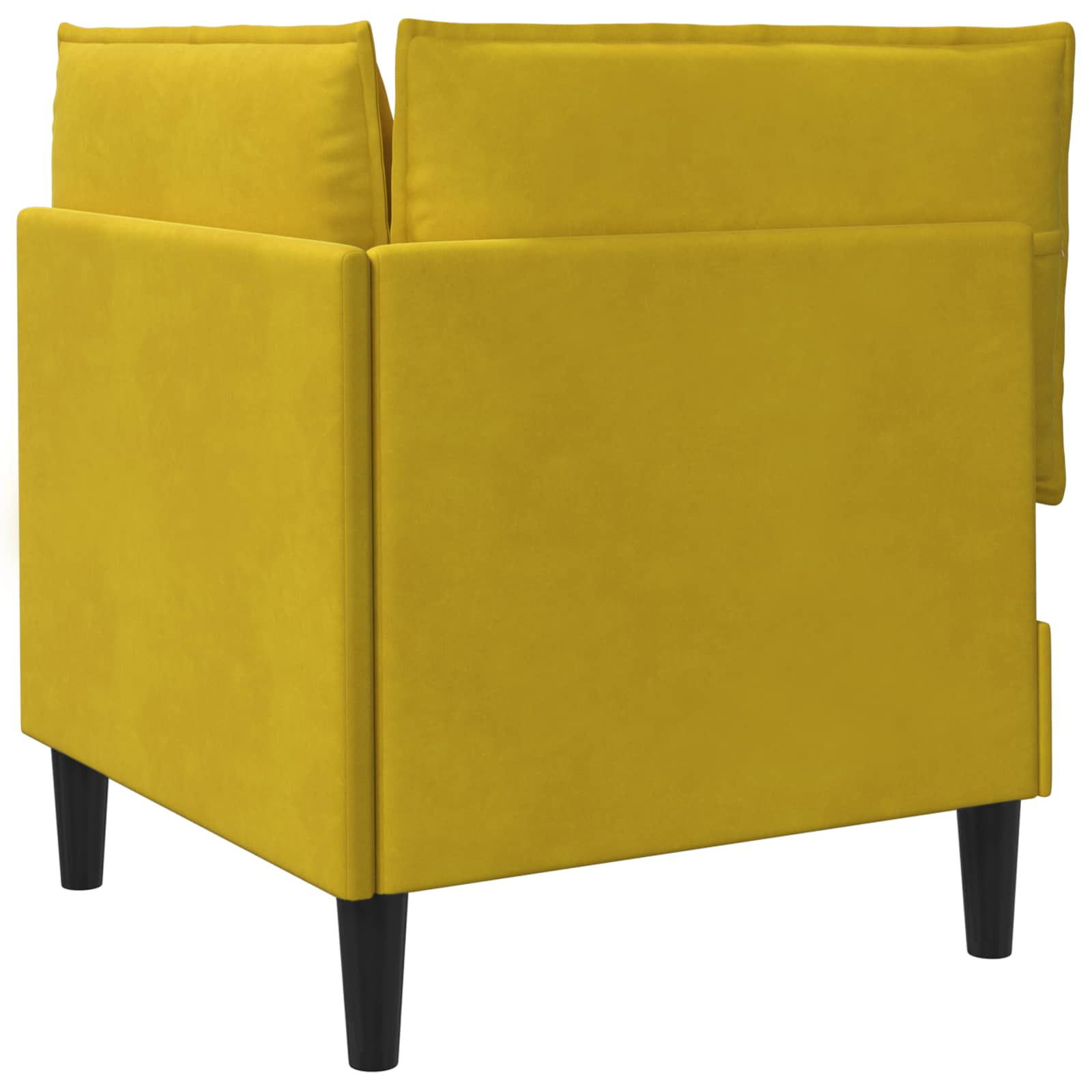 Sofa s pohranom Žuta Baršun