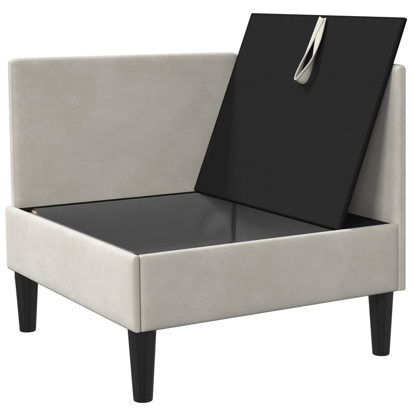 Sofa s pohranom Krem Baršun
