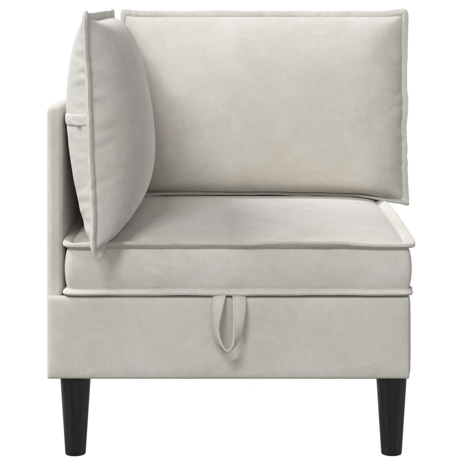 Sofa s pohranom Krem Baršun