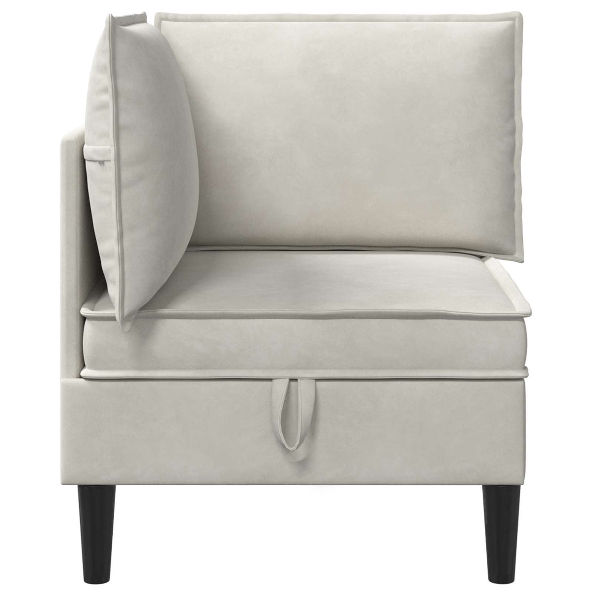 Sofa s pohranom Krem Baršun