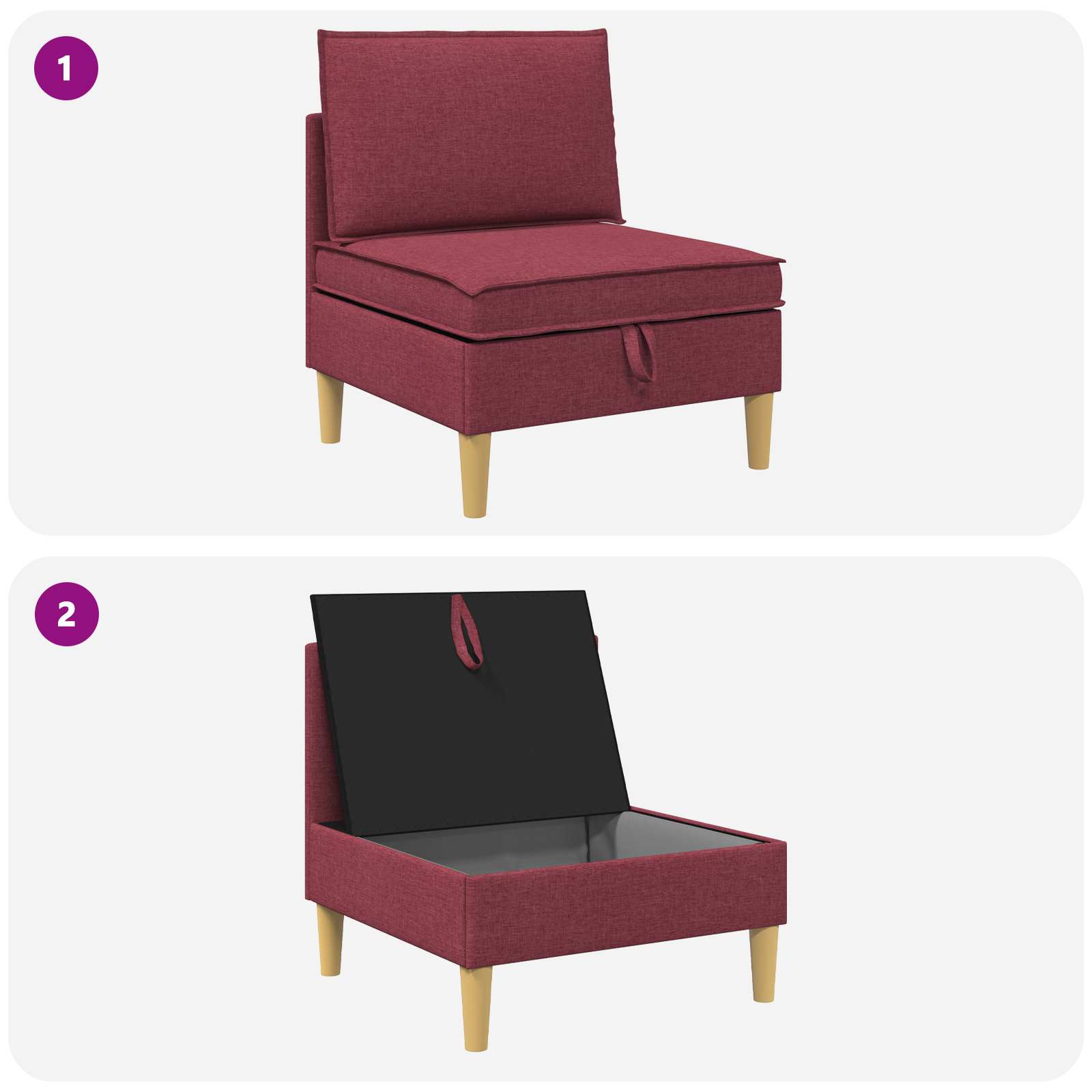 Sofa s pohranom Tkanina
