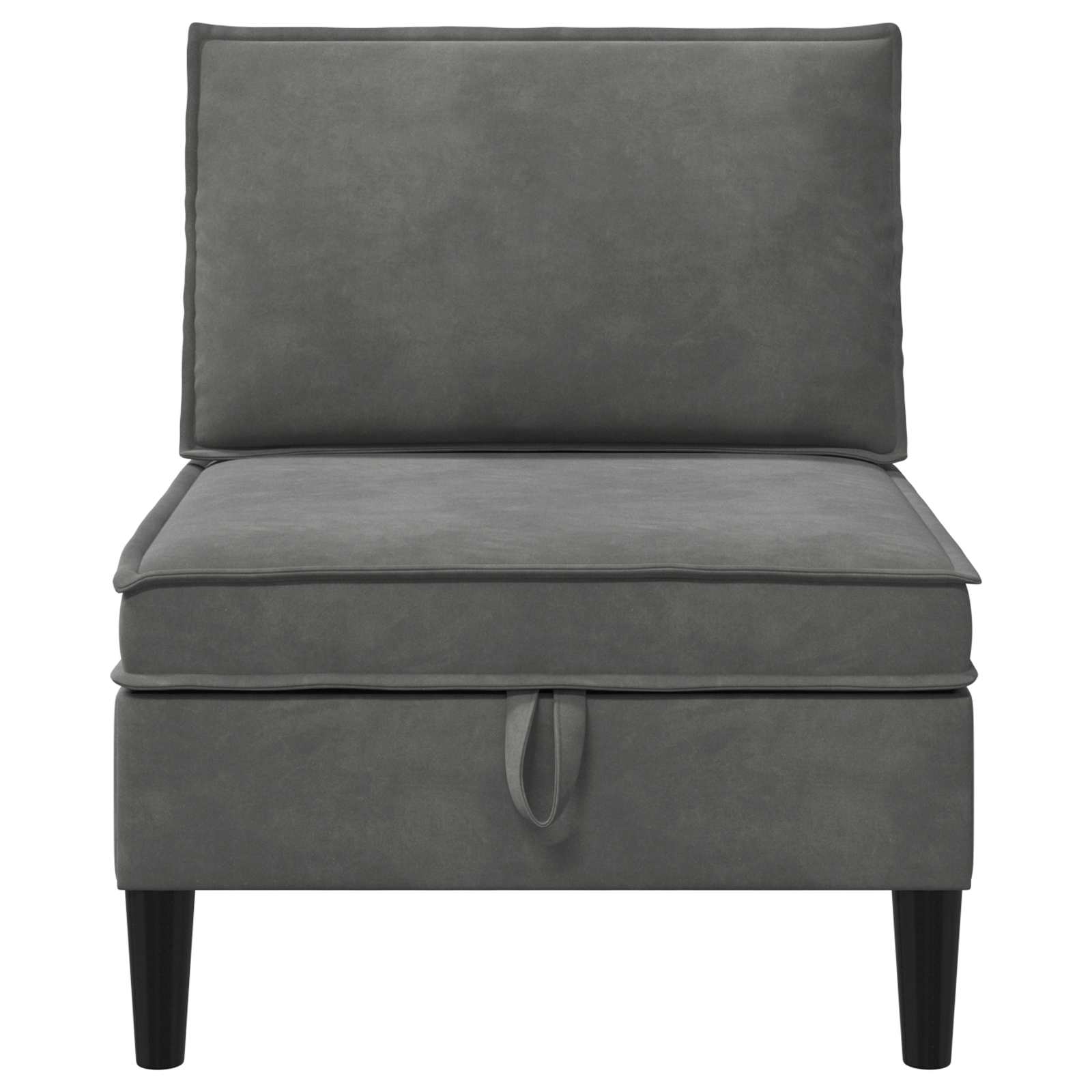 Sofa s pohranom Tamnosiva Baršun
