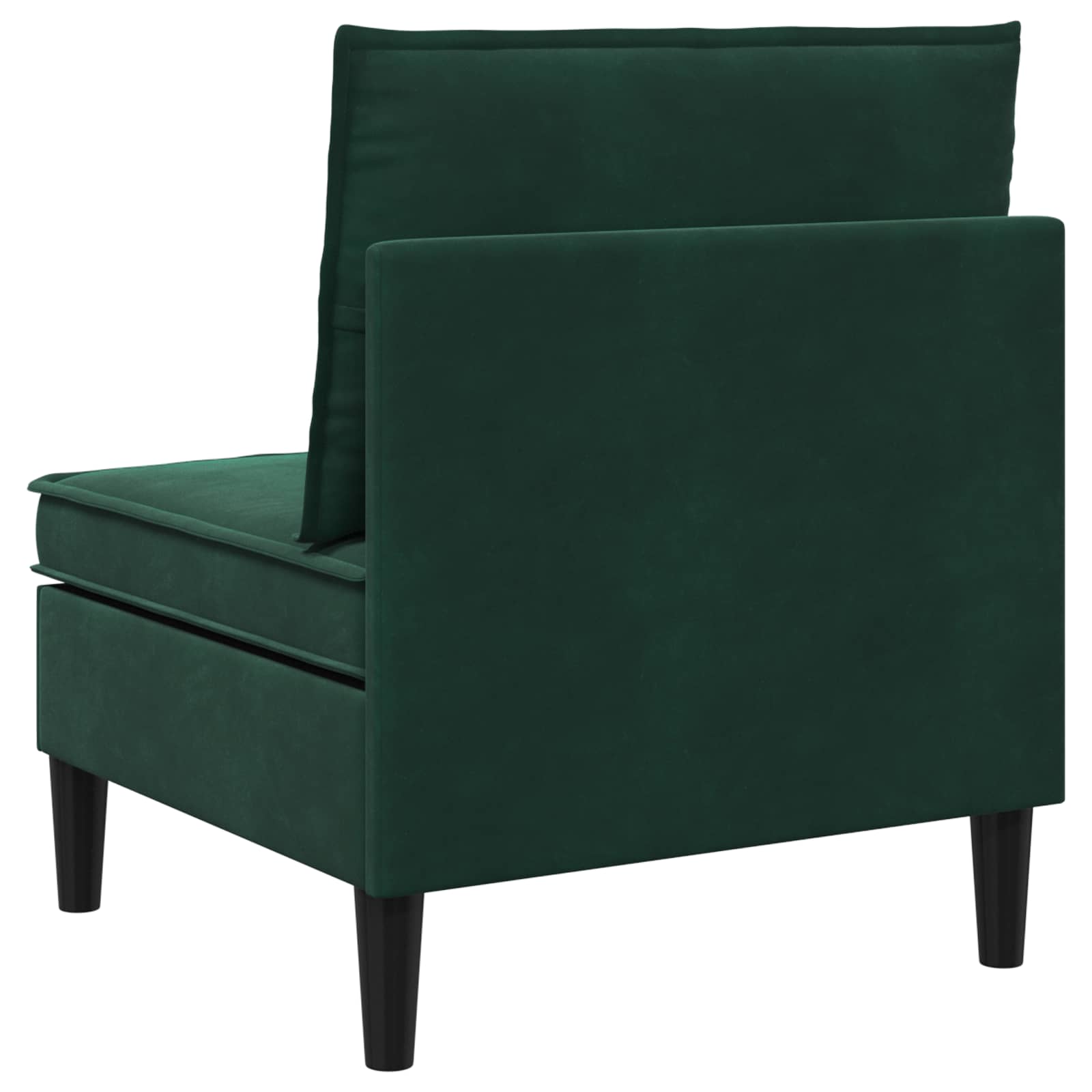 Sofa s pohranom Tamnozelena Baršun