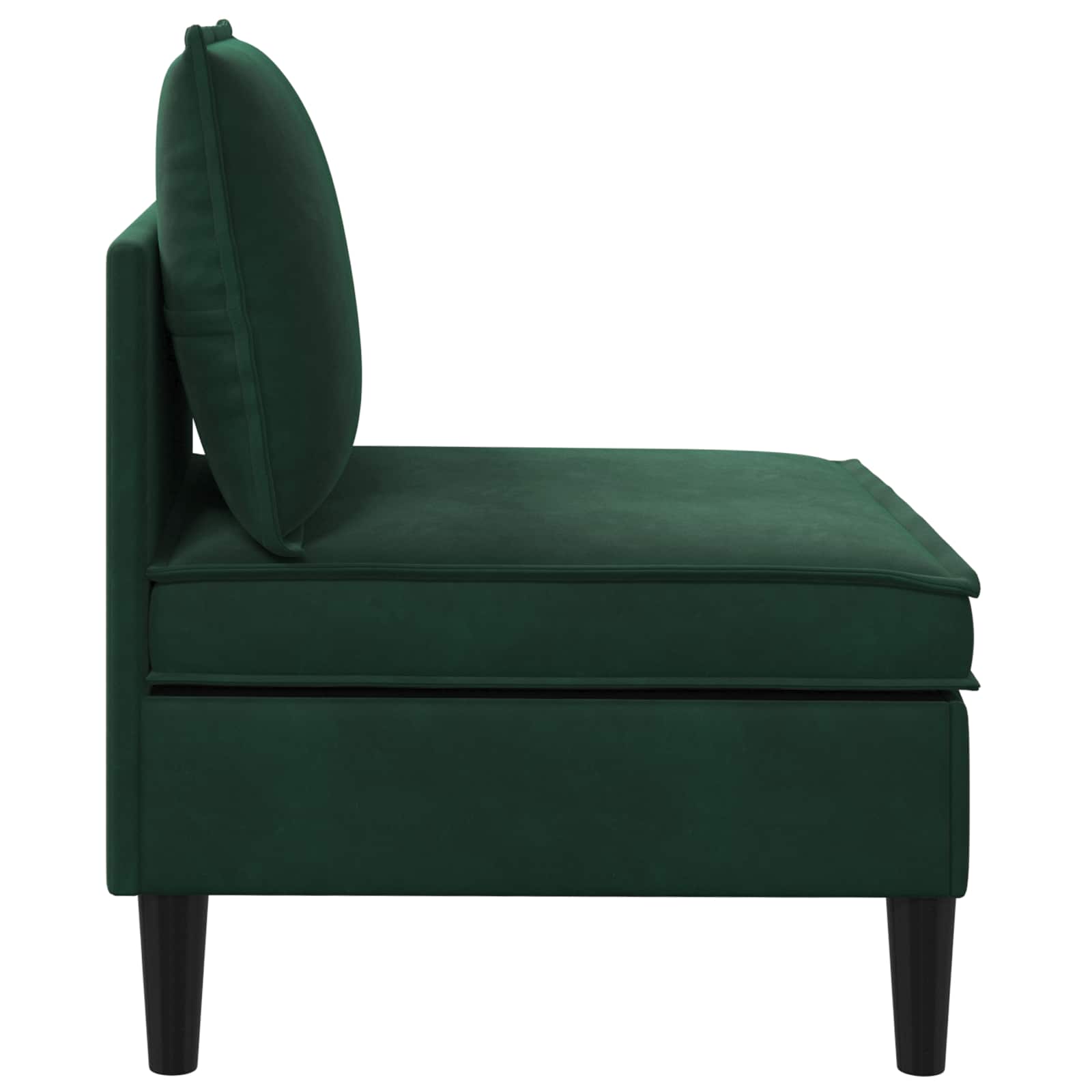 Sofa s pohranom Tamnozelena Baršun