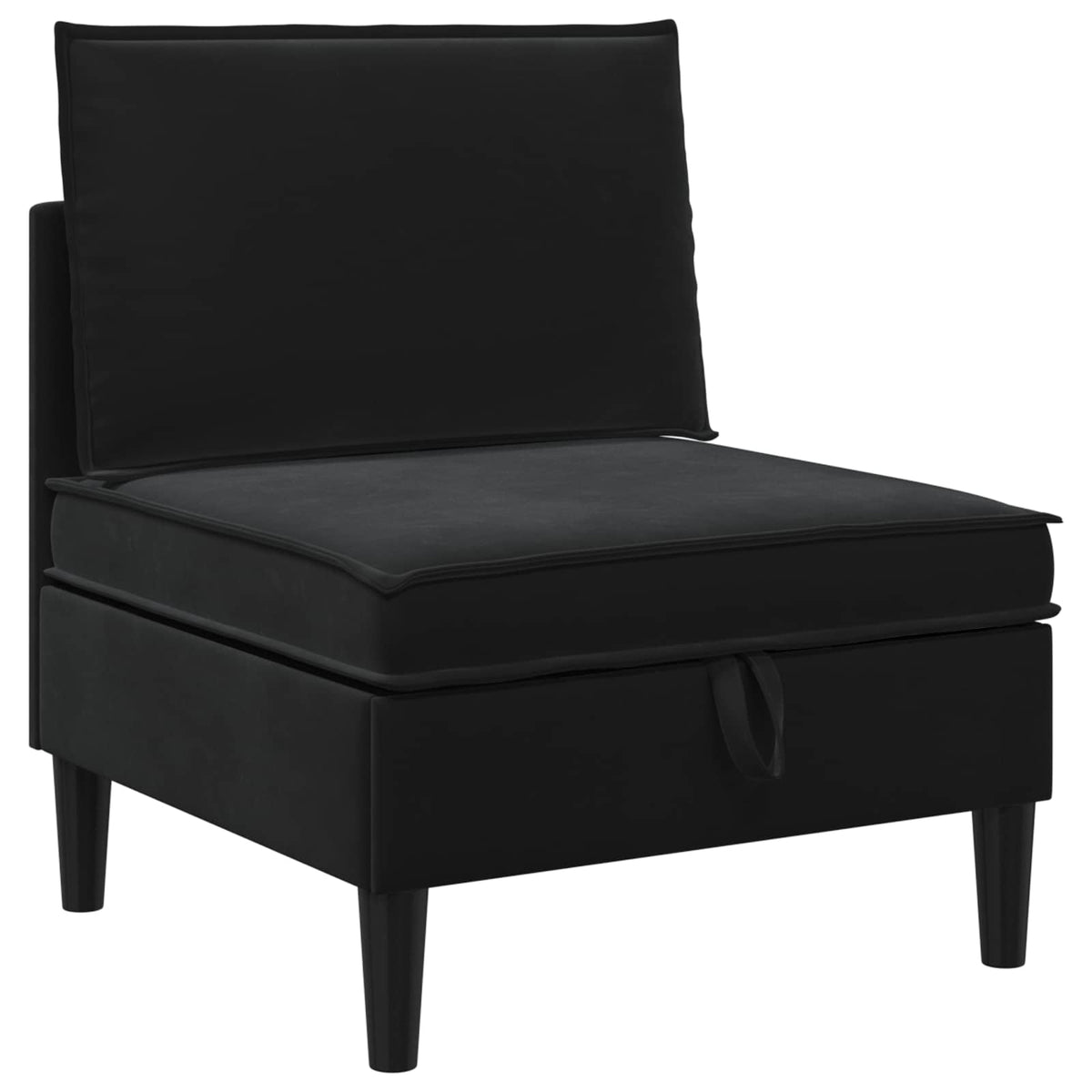 Sofa s pohranom Crna Baršun