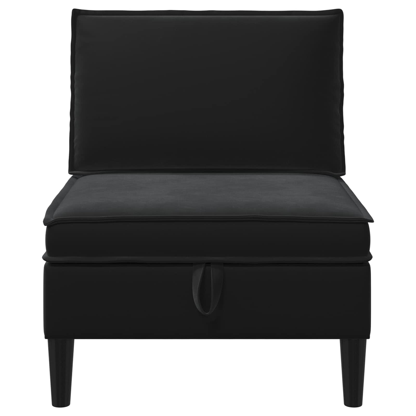 Sofa s pohranom Crna Baršun