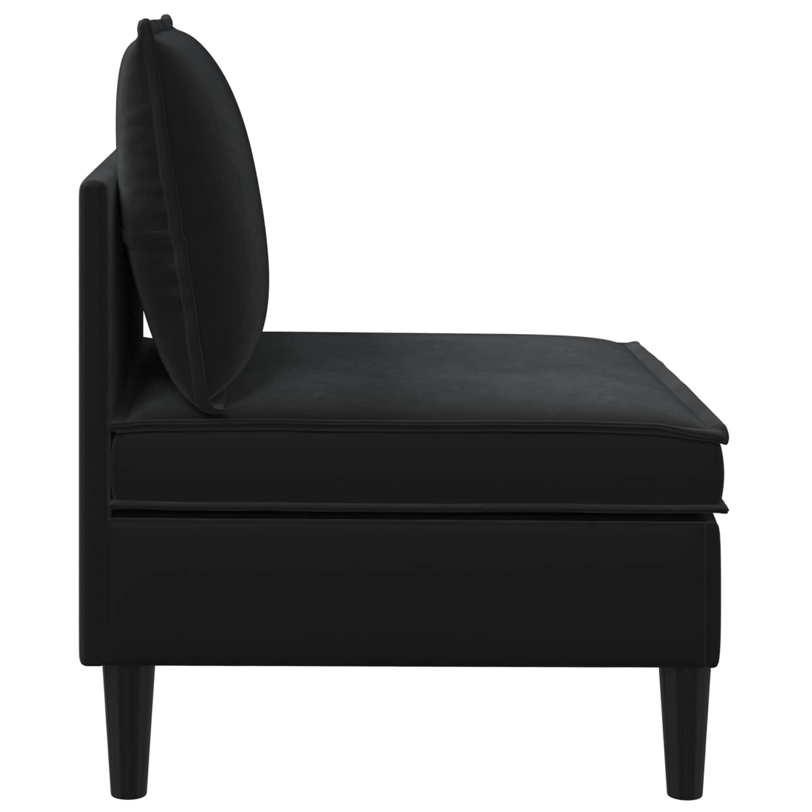 Sofa s pohranom Crna Baršun