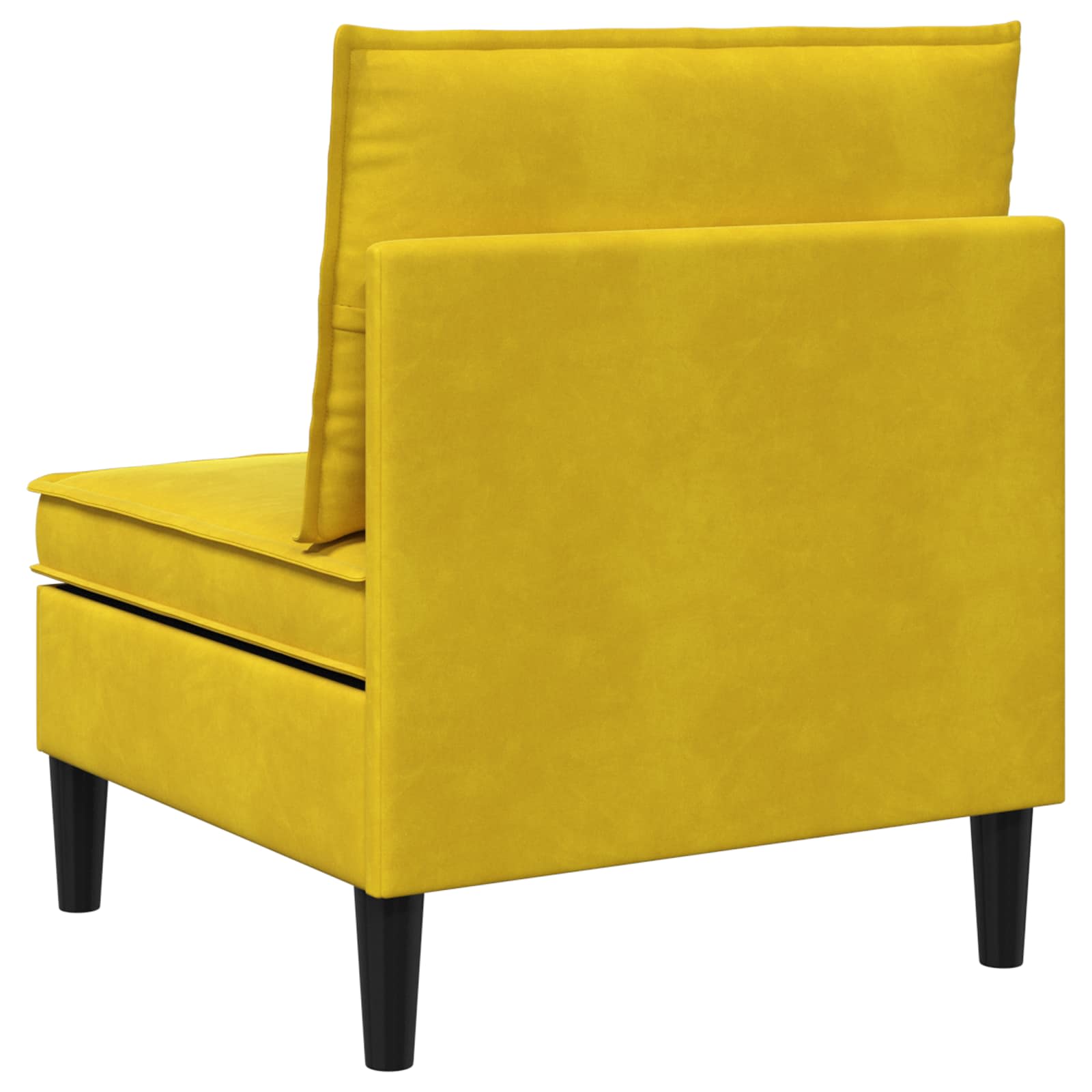 Sofa s pohranom Žuta Baršun