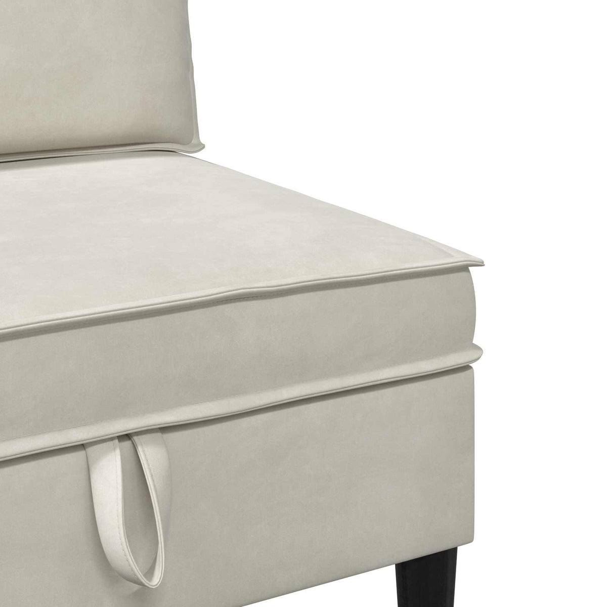 Sofa s pohranom Krem Baršun
