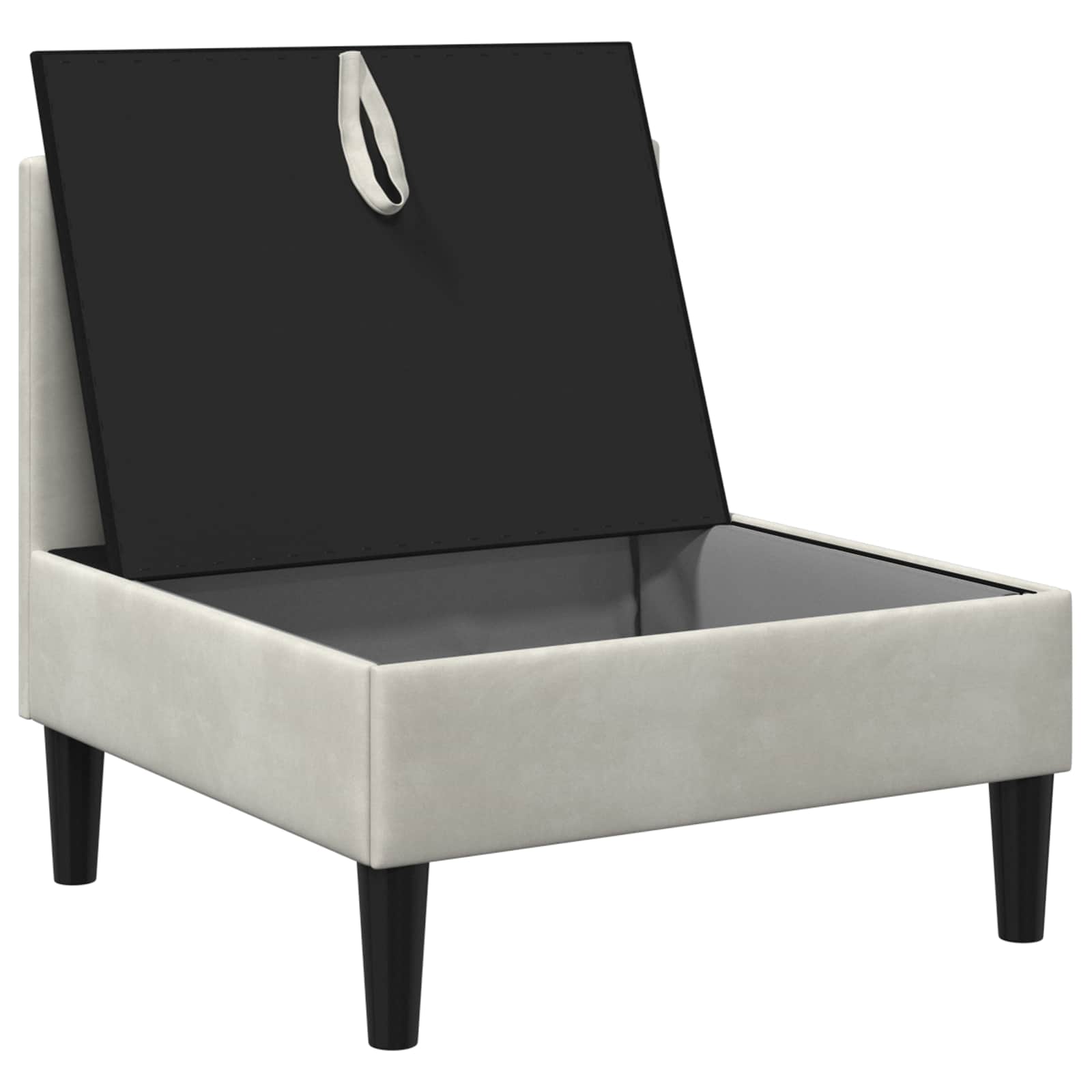 Sofa s pohranom Krem Baršun
