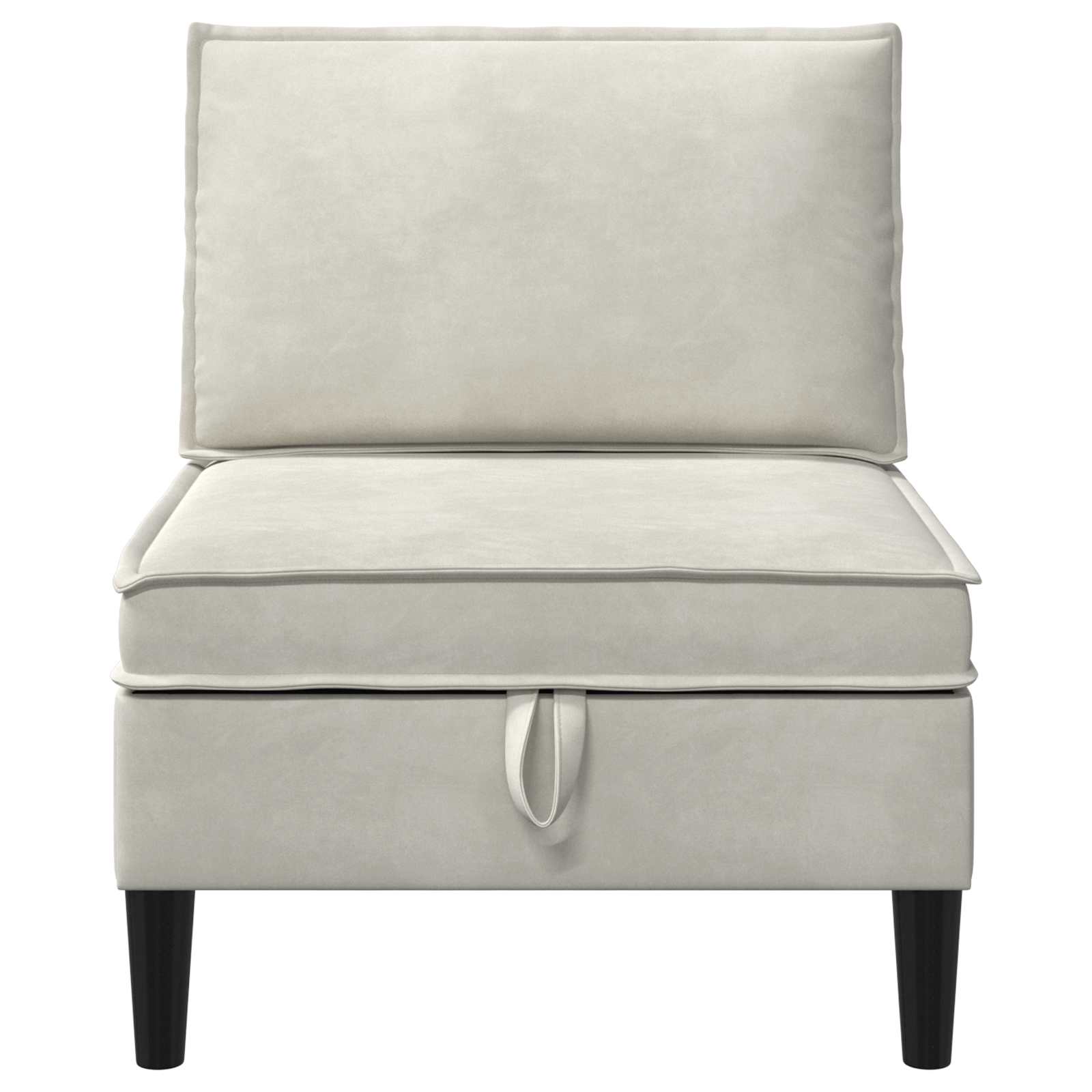 Sofa s pohranom Krem Baršun