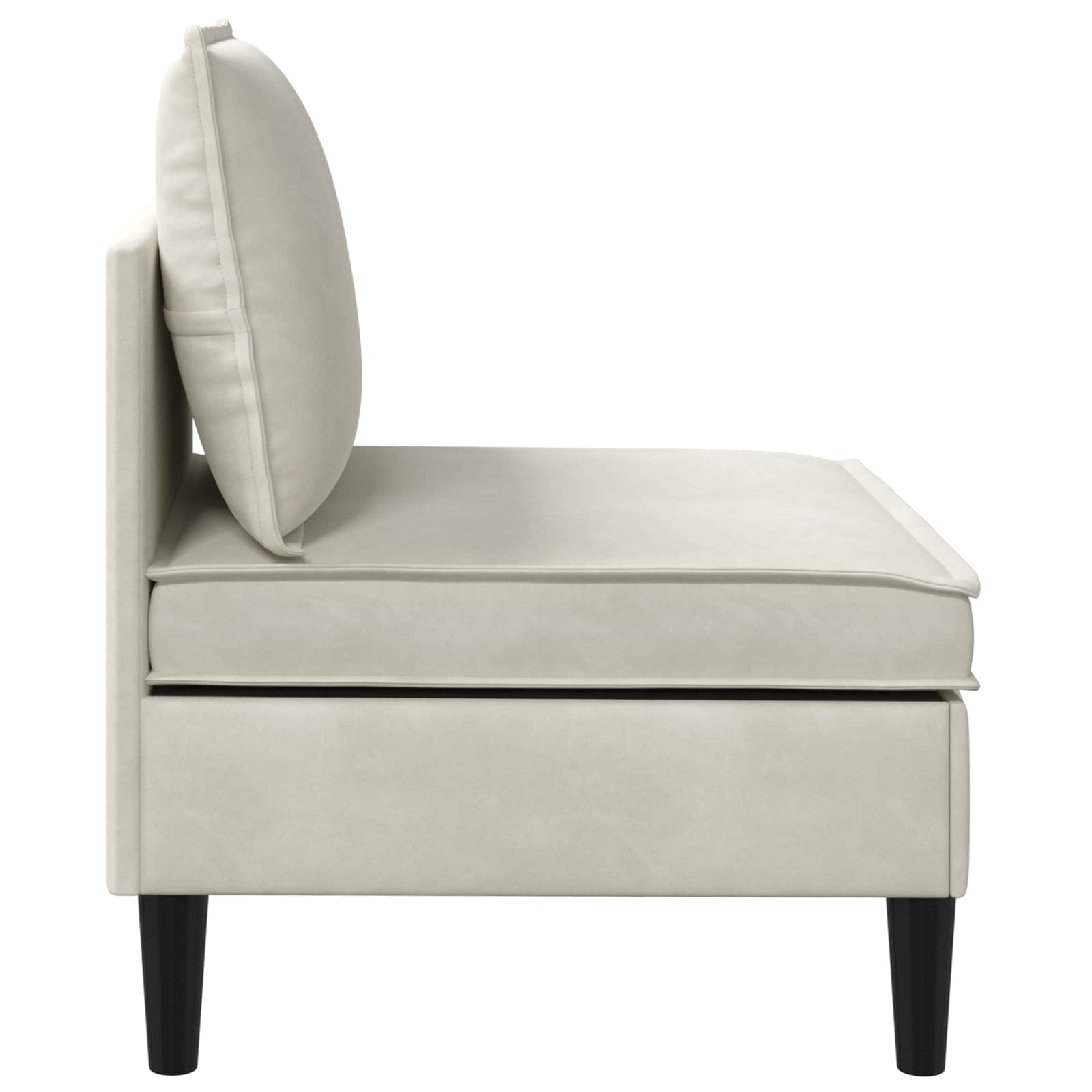 Sofa s pohranom Krem Baršun