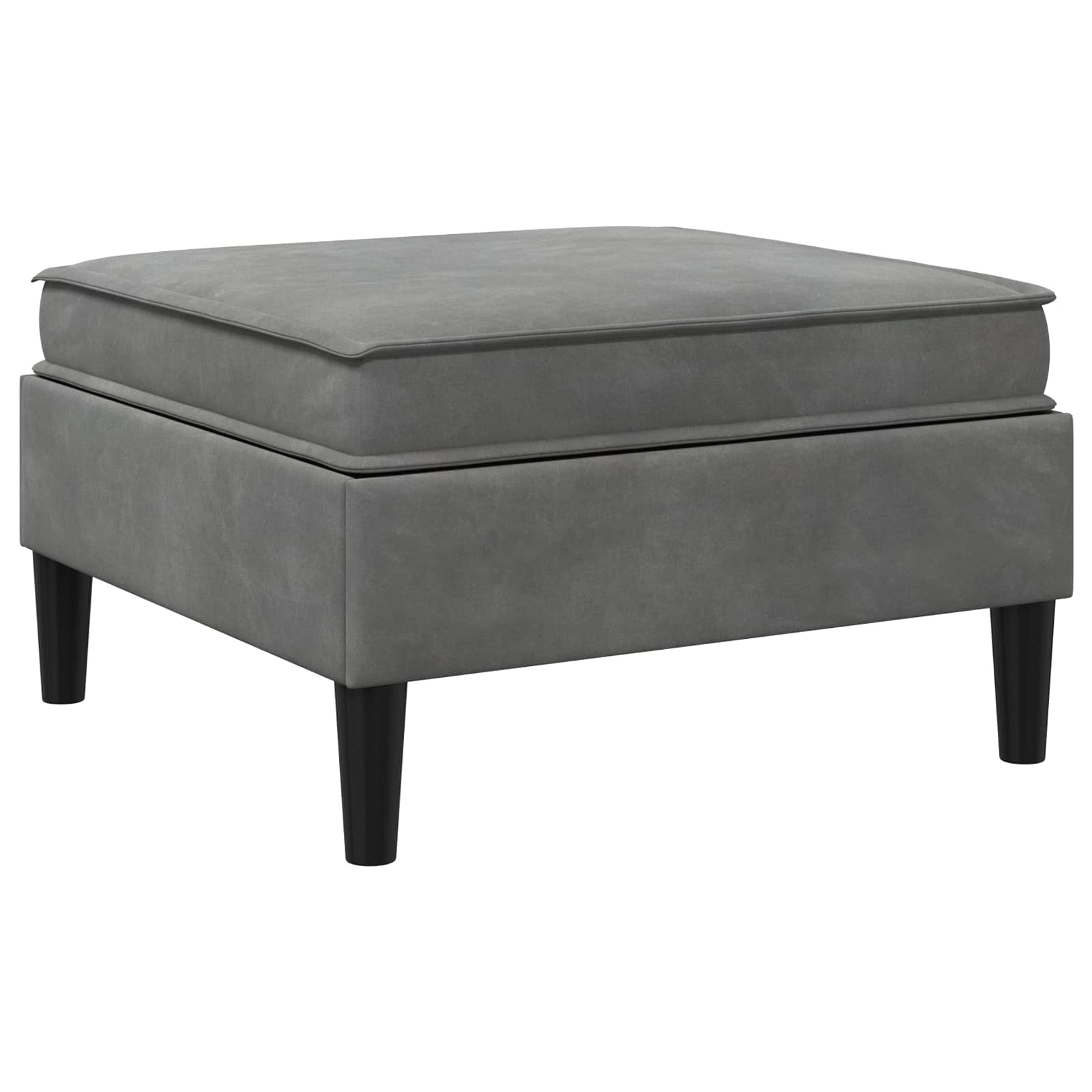 Stolić za sofu s pohranom Tamnosiva Baršun