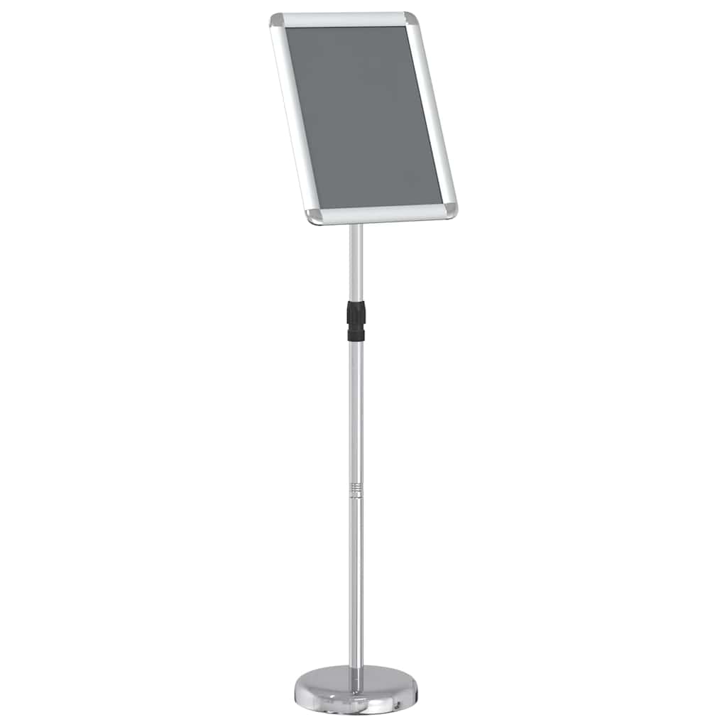 Stalci za sajmove Srebrno 30 x 25 x 128 cm Aluminij