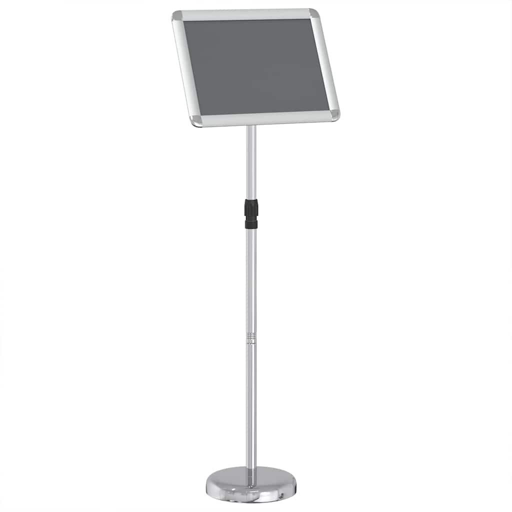 Stalci za sajmove Srebrno 30 x 25 x 128 cm Aluminij