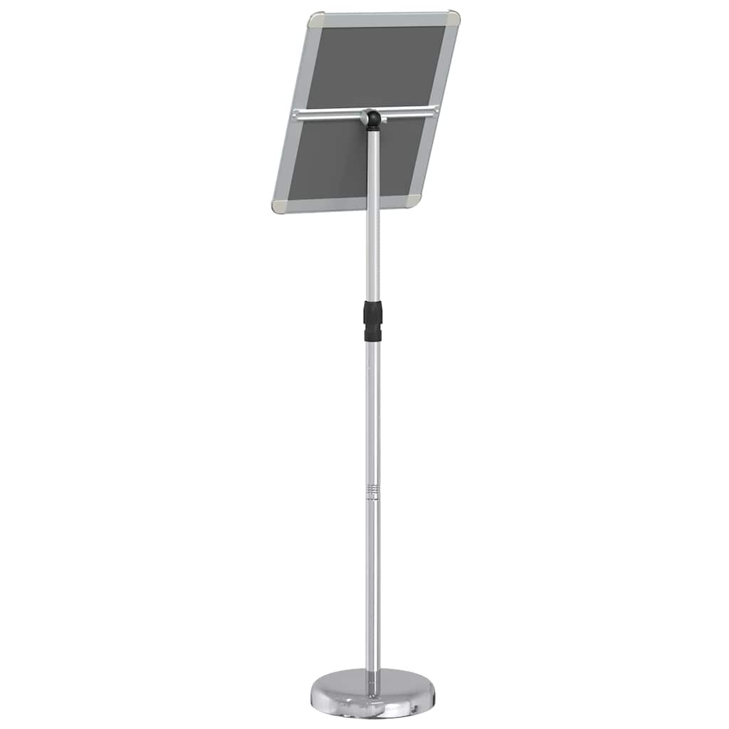 Stalci za sajmove Srebrno 30 x 25 x 128 cm Aluminij