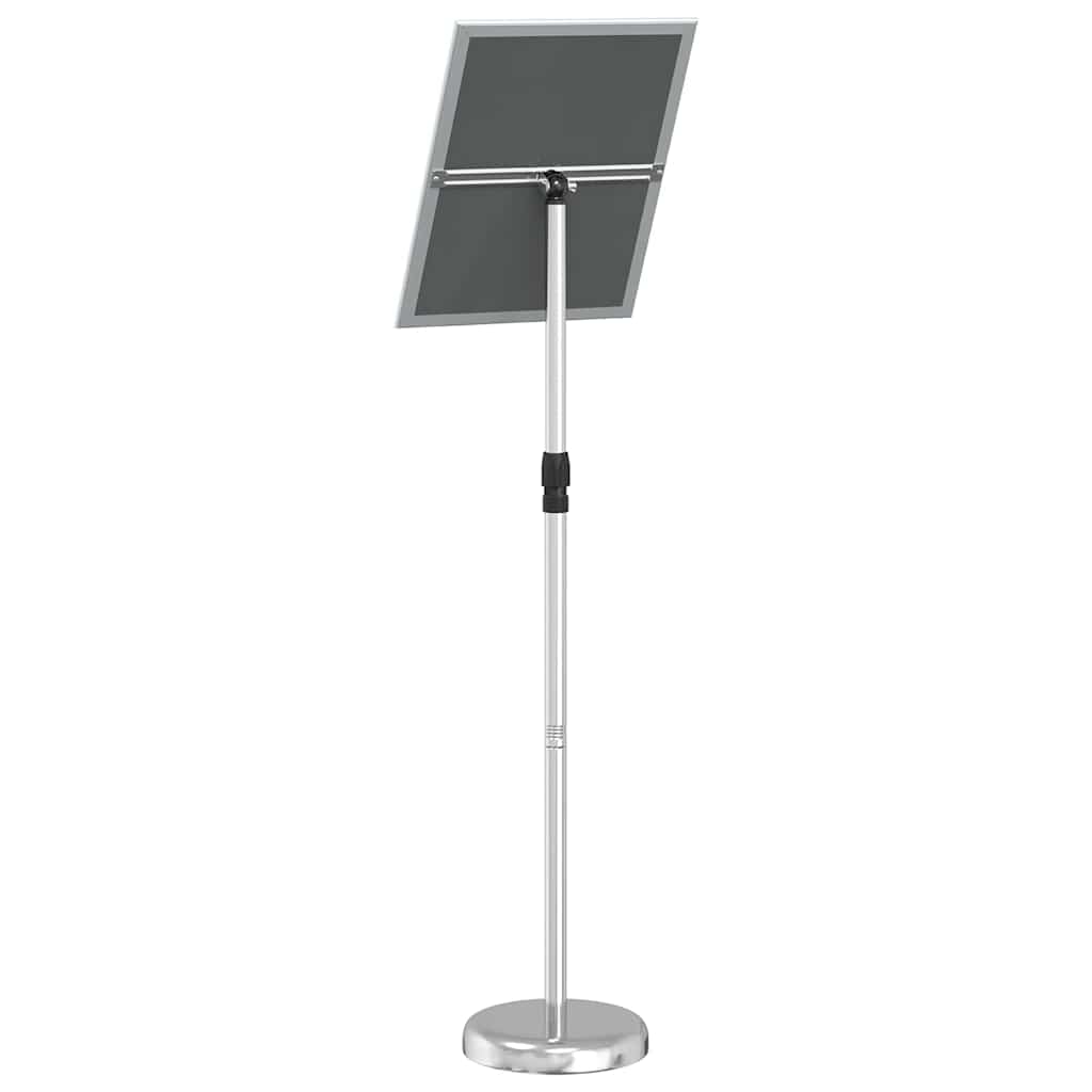 Stalci za sajmove Srebrno 30 x 25 x 128 cm Aluminij